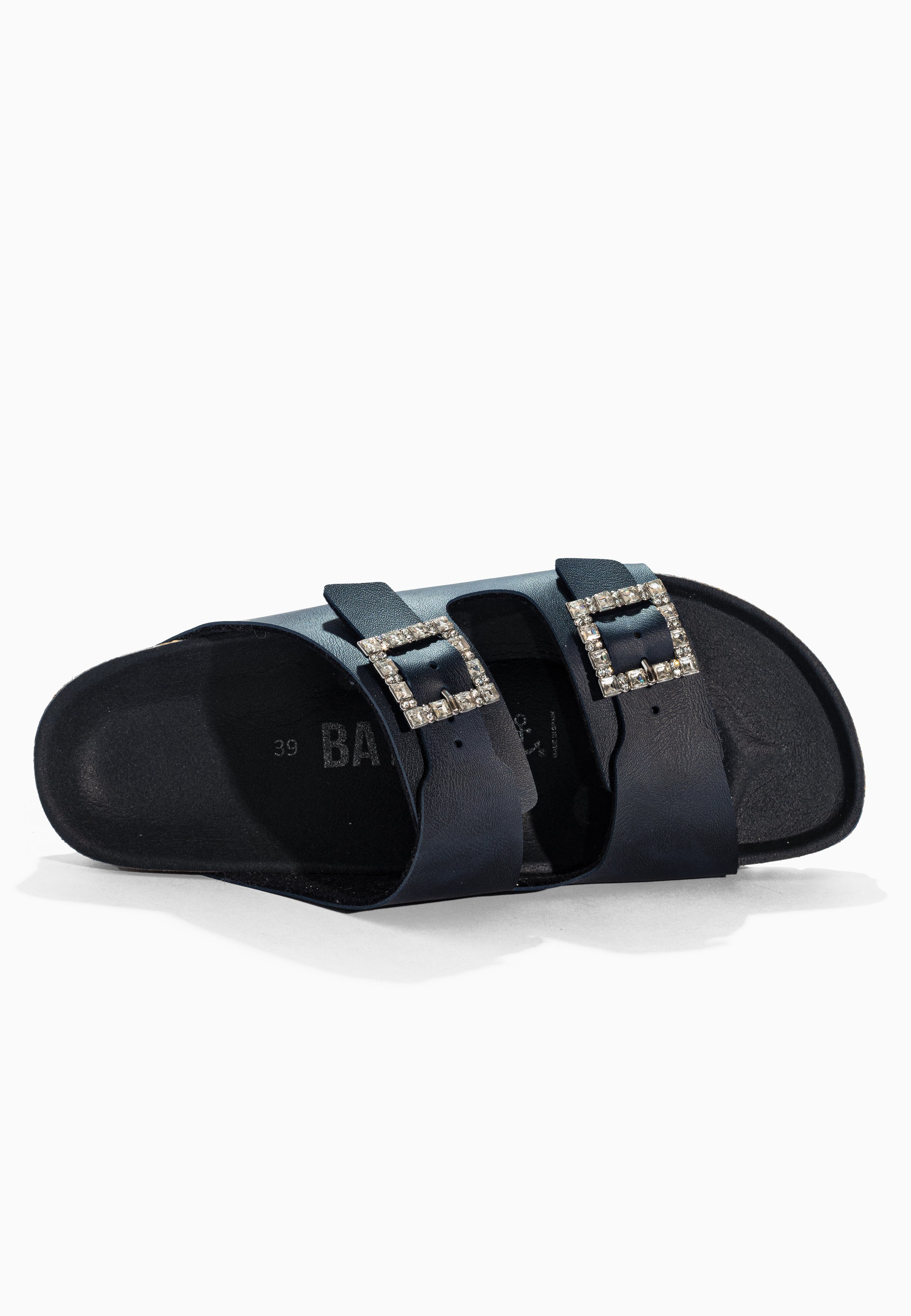 Sandales Strass Atlas Bleu marine