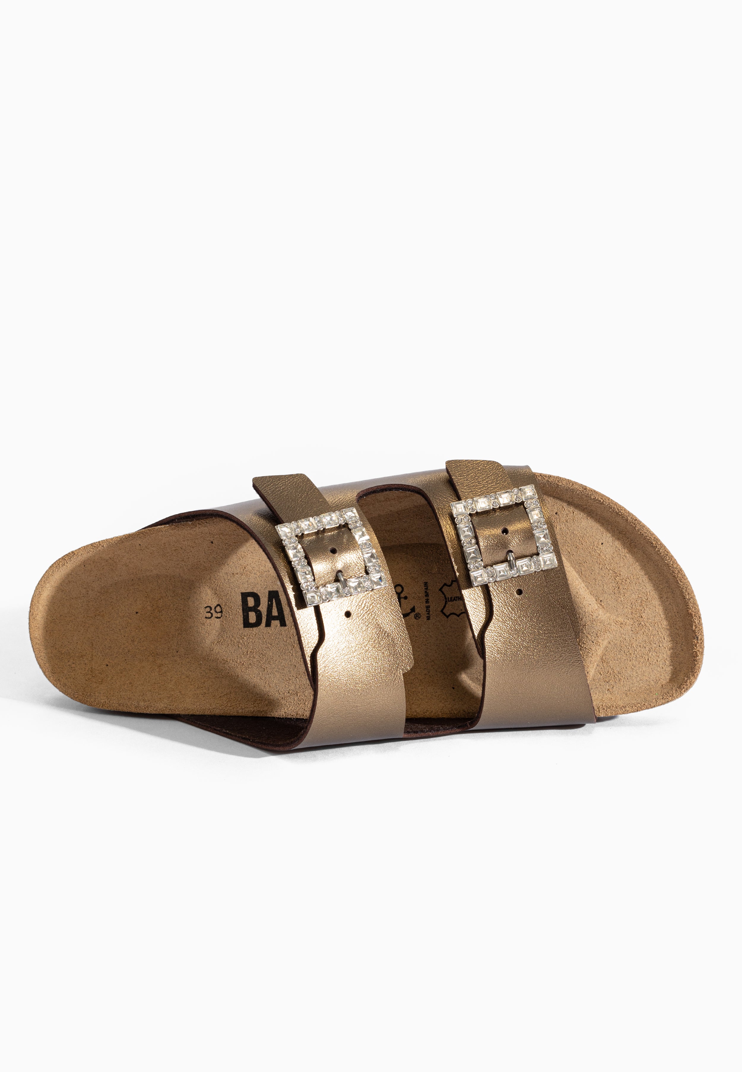 Atlas Bronze Strass Sandals