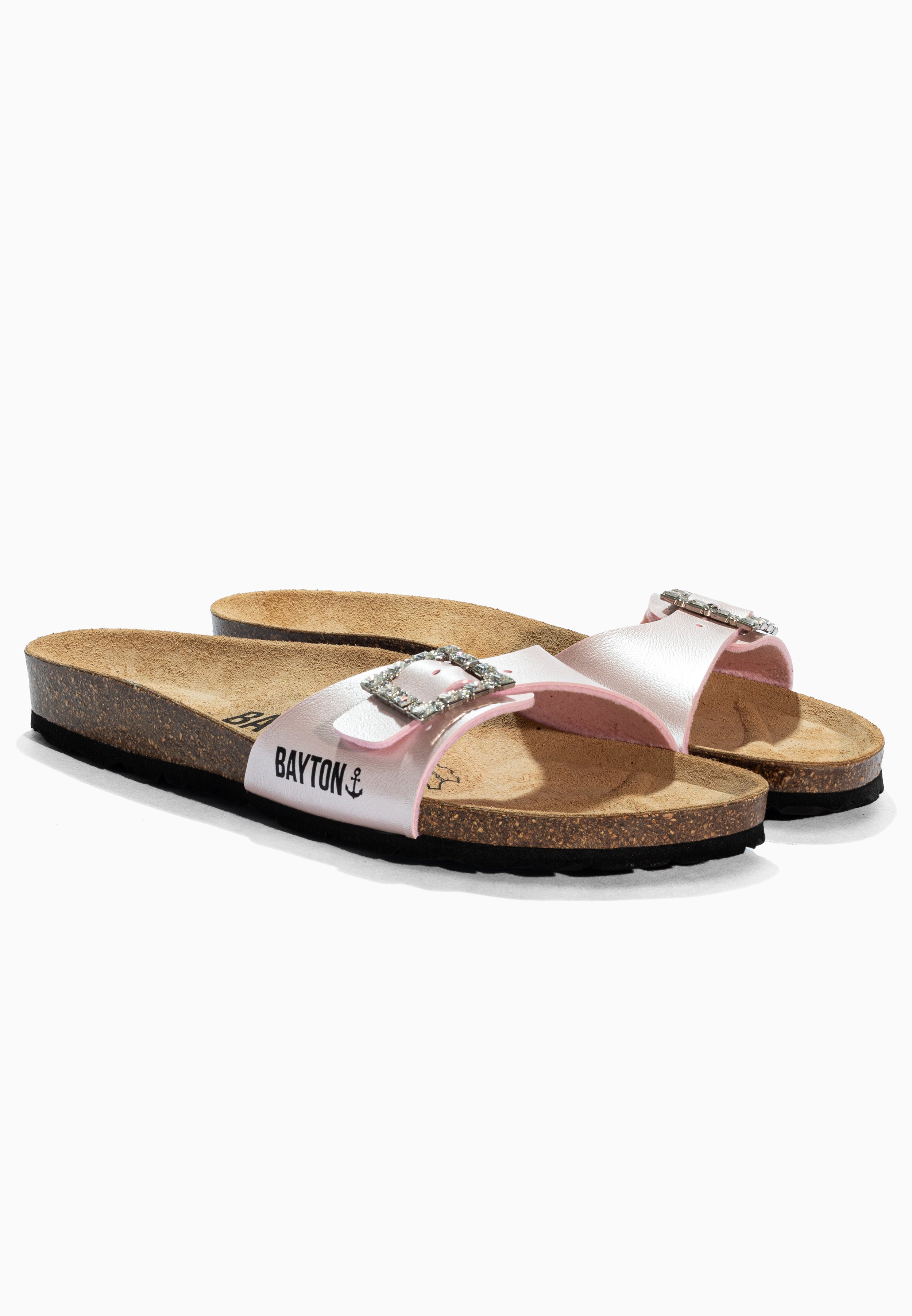 Zephyr Rose Rhinestone Sandals