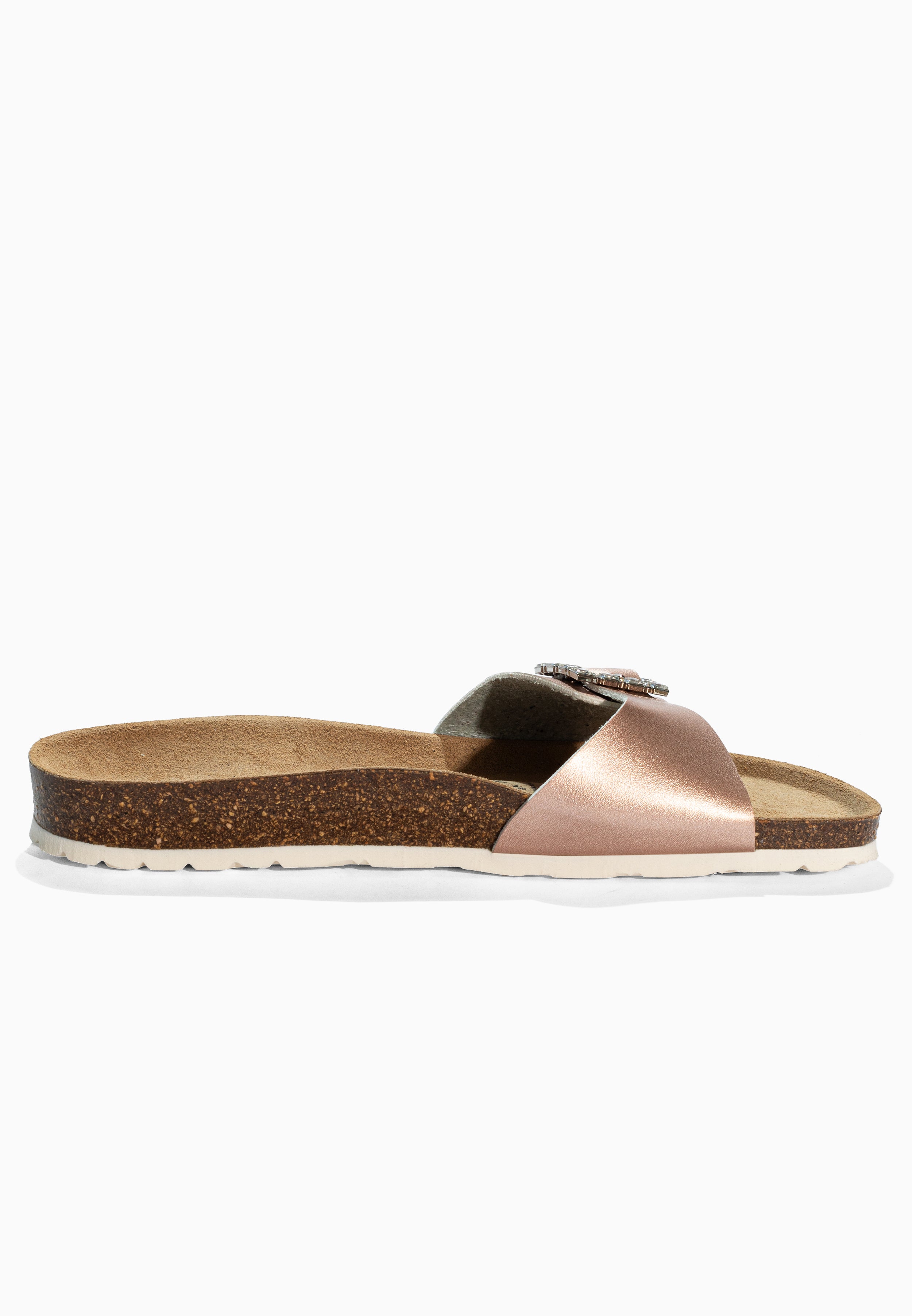 Sandales Strass Zephyr Rose Gold