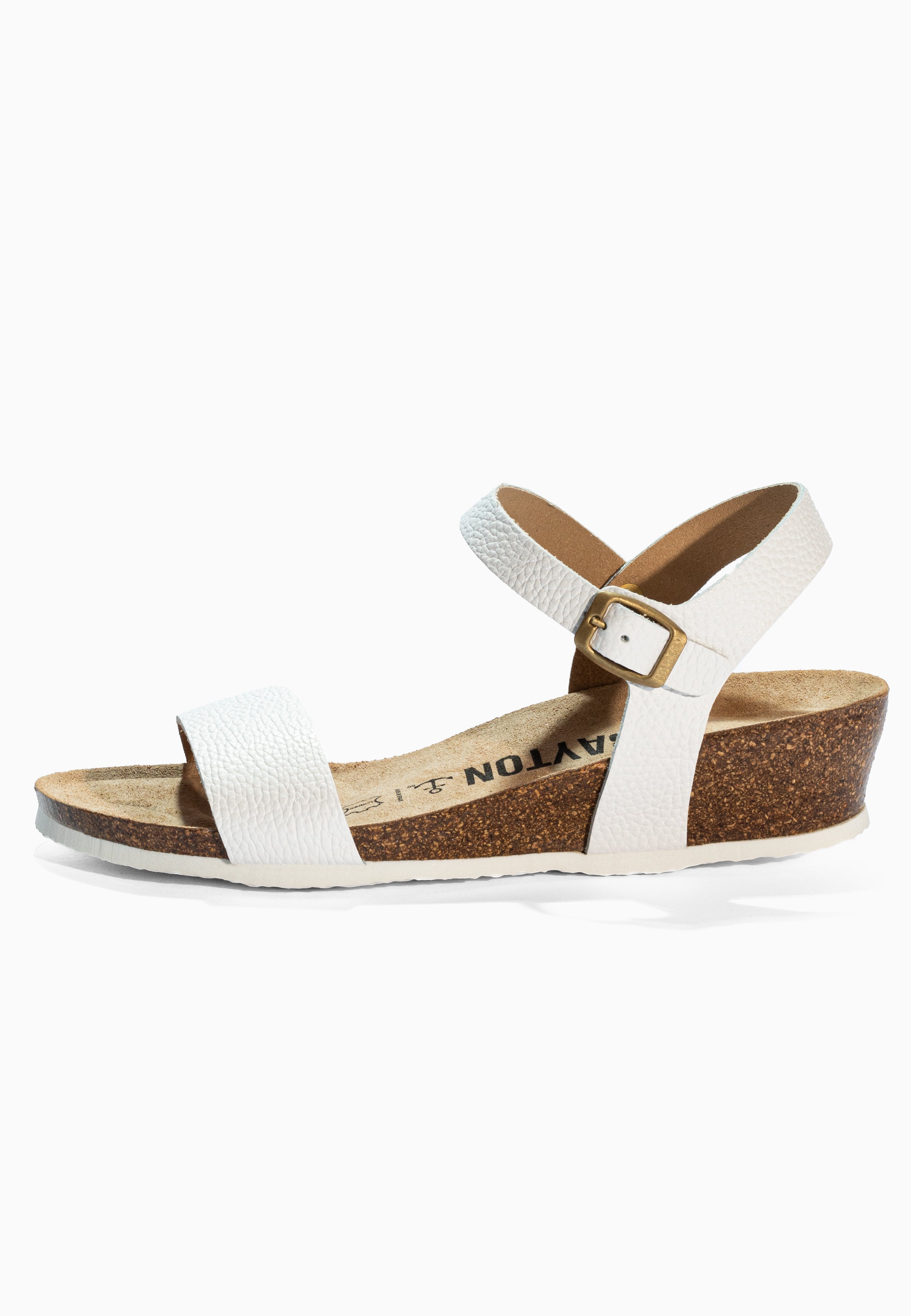 Sandales Wodonga Blanc en Cuir