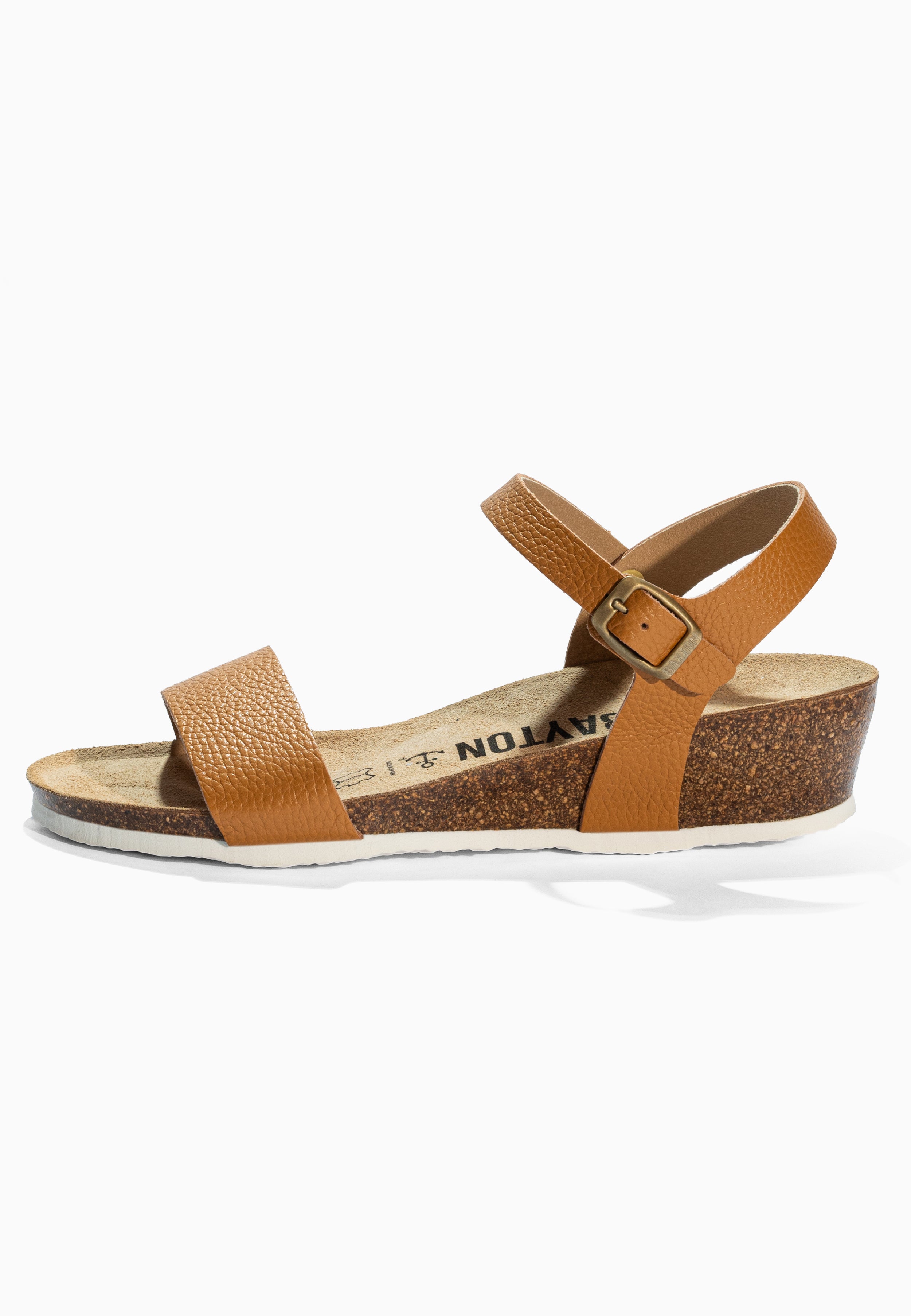 Wodonga Camel Leather Sandals