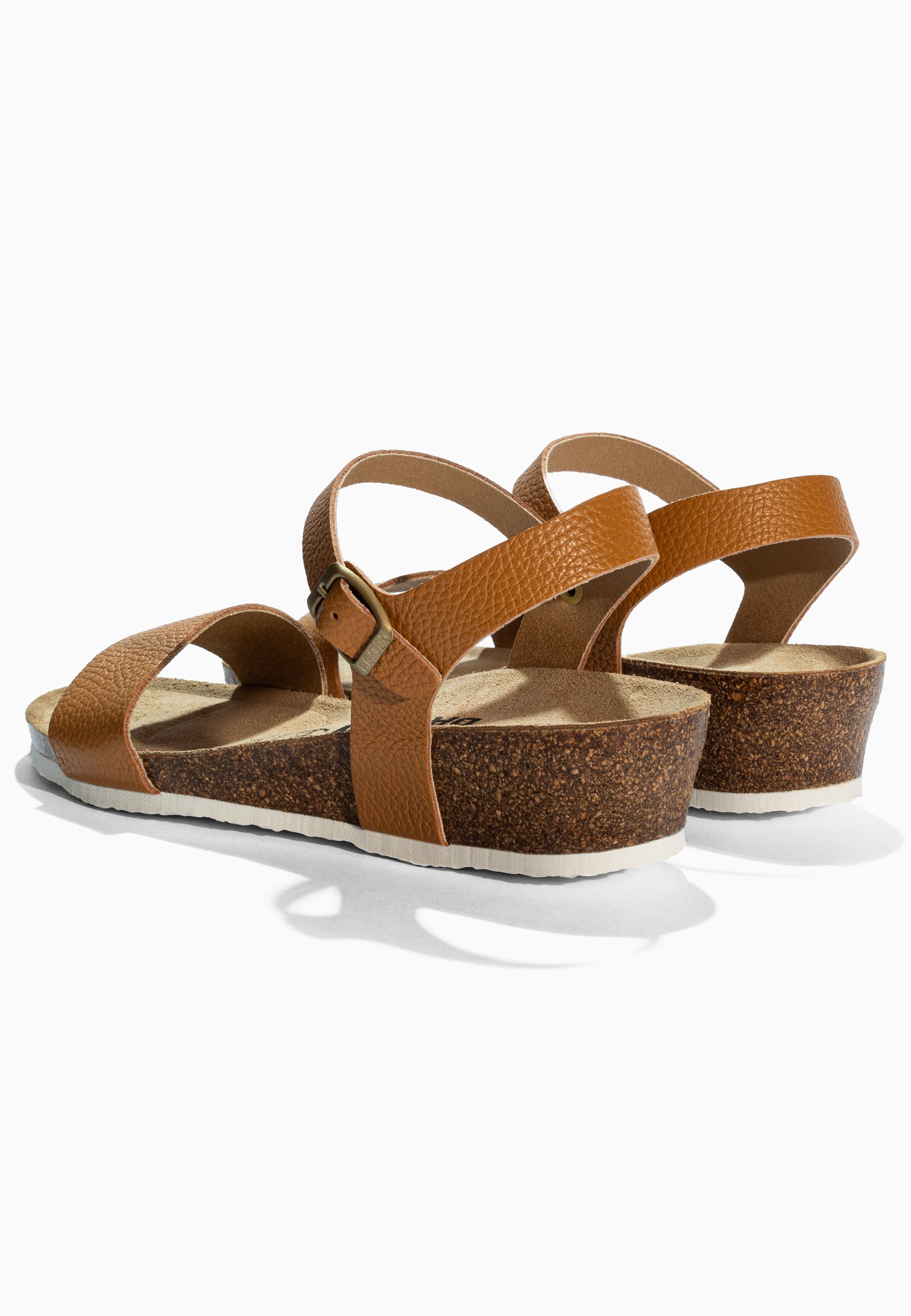 Wodonga Camel Leather Sandals