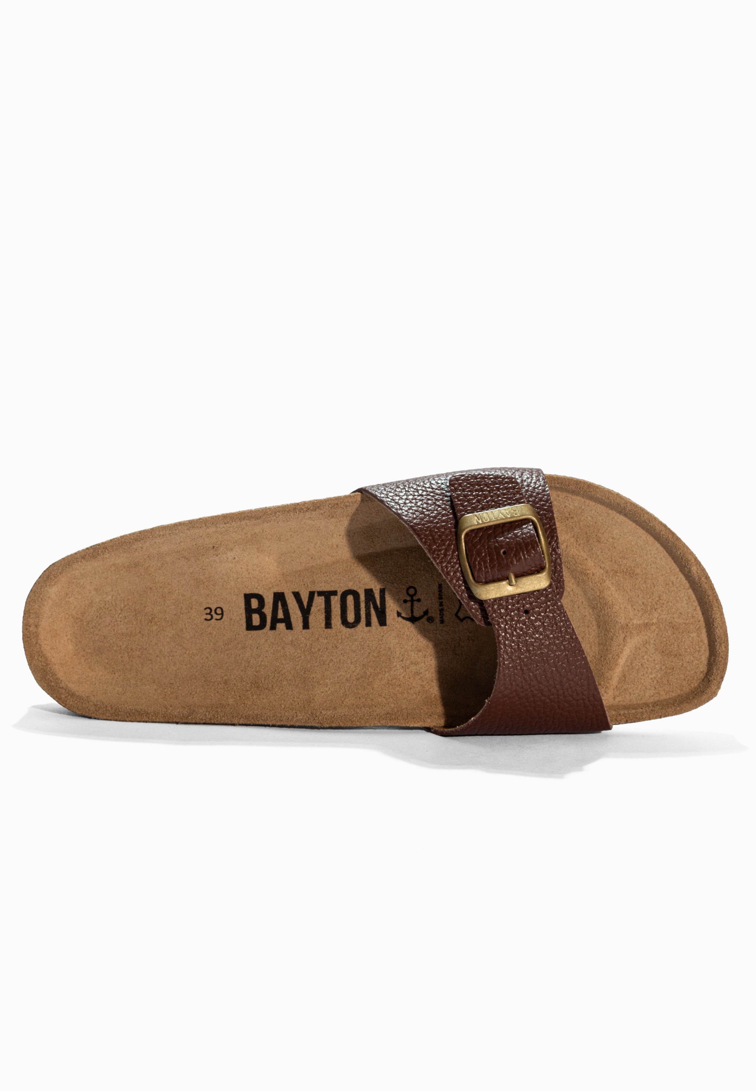 Zephyr Brown Leather Sandals