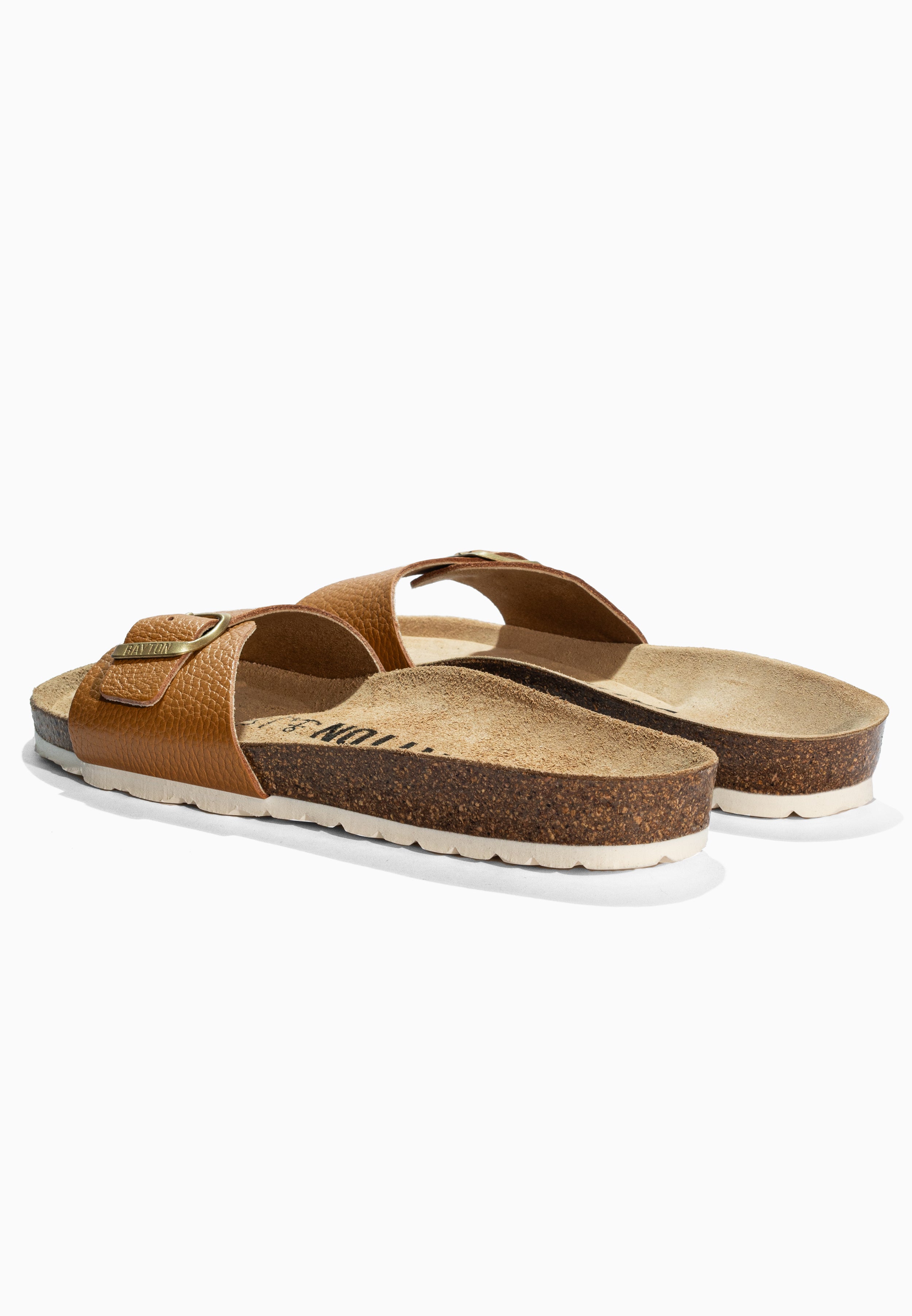 Zephyr Camel Leather Sandals