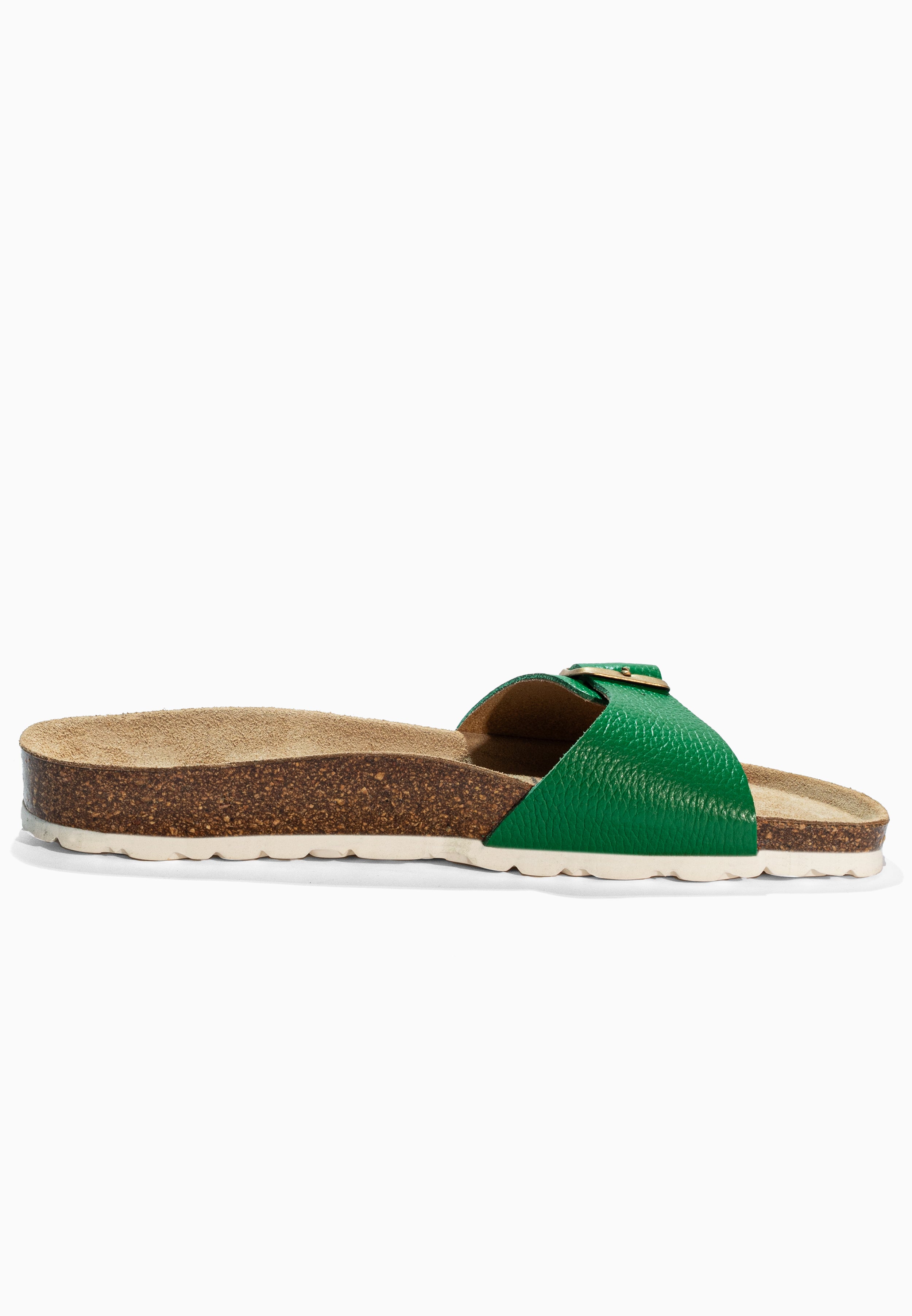 Sandales Zephyr Vert en Cuir