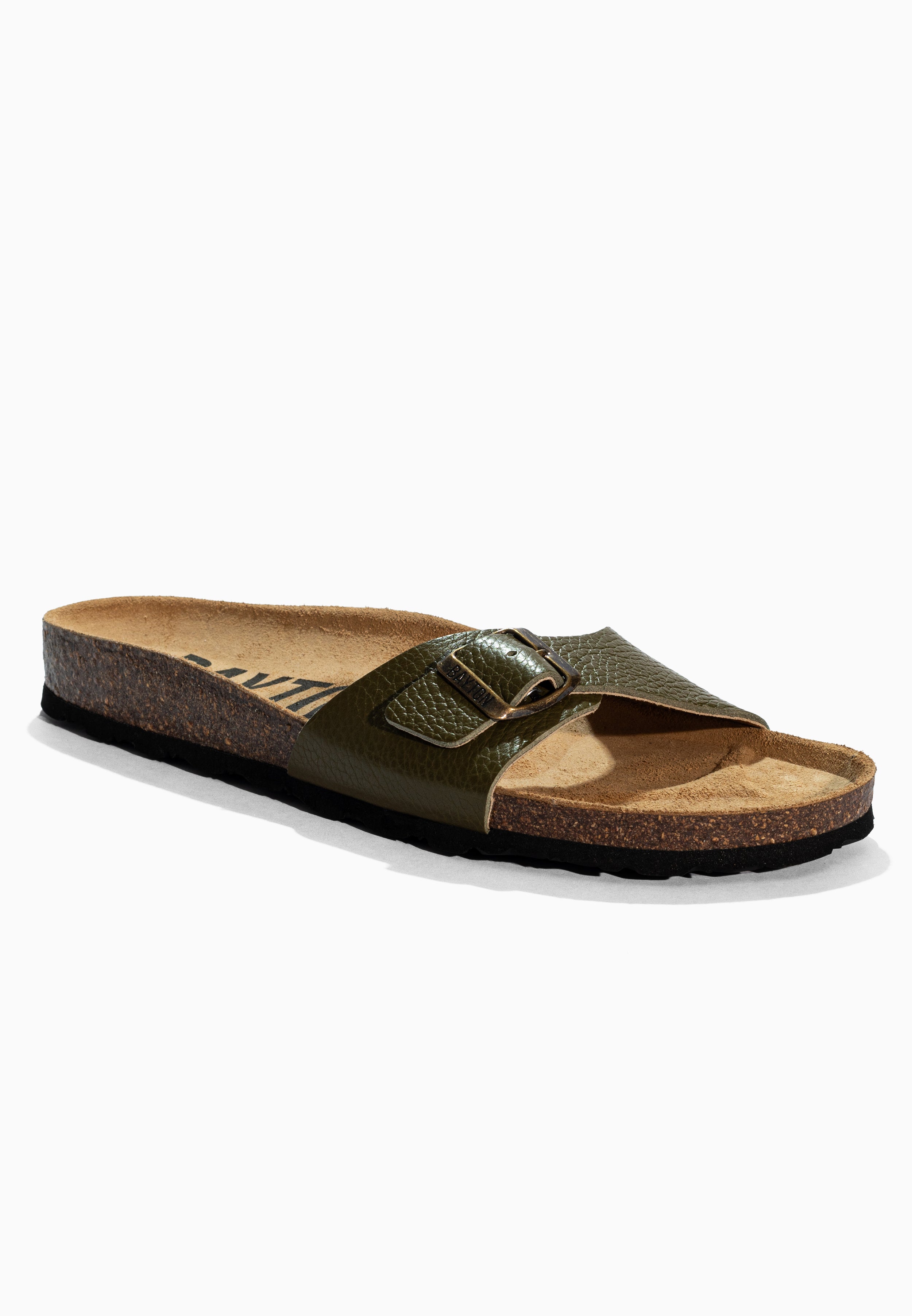 Sandales Zephyr Kaki en Cuir