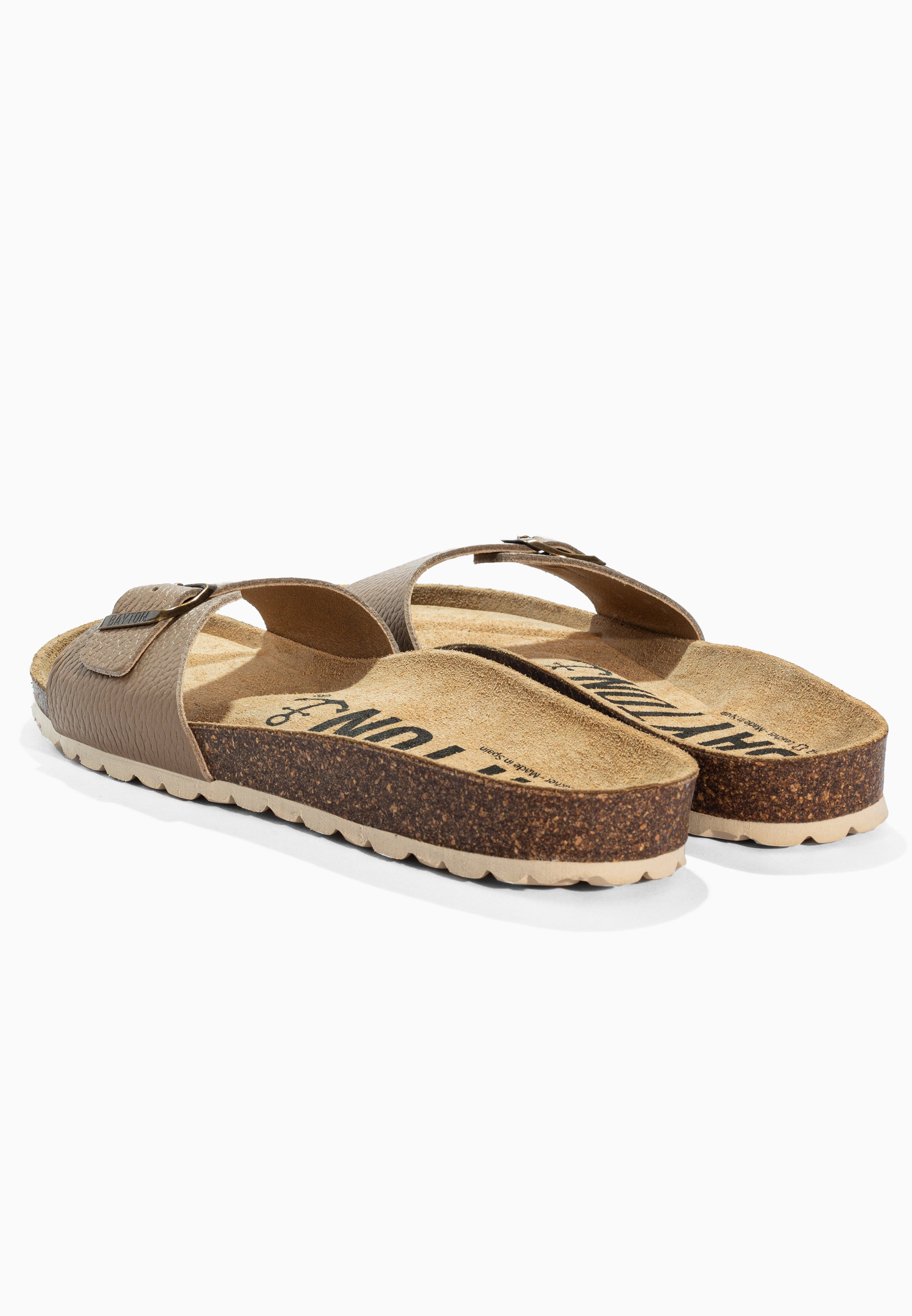 Zephyr Beige Leather Sandals