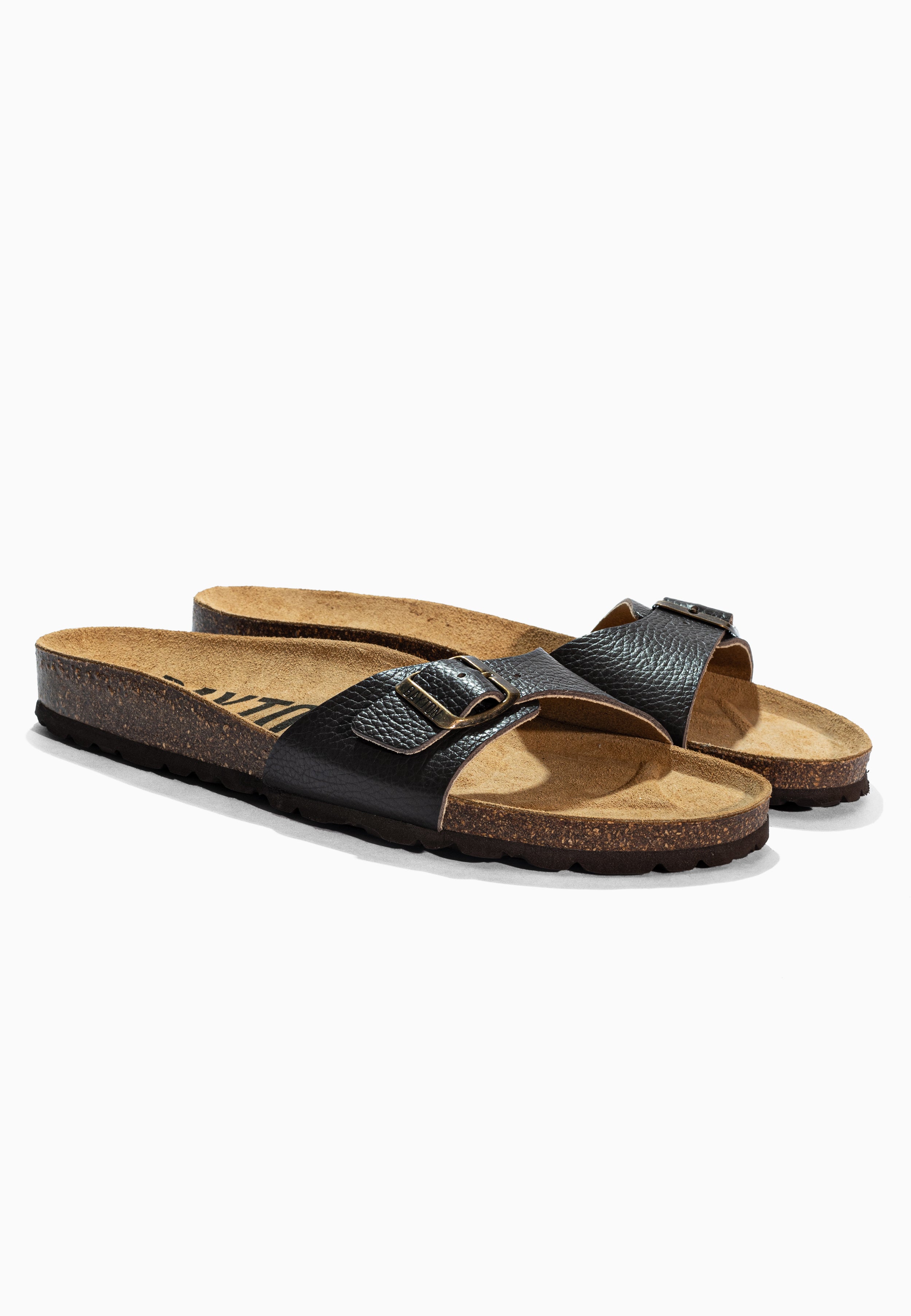 Zephyr Brown Leather Sandals