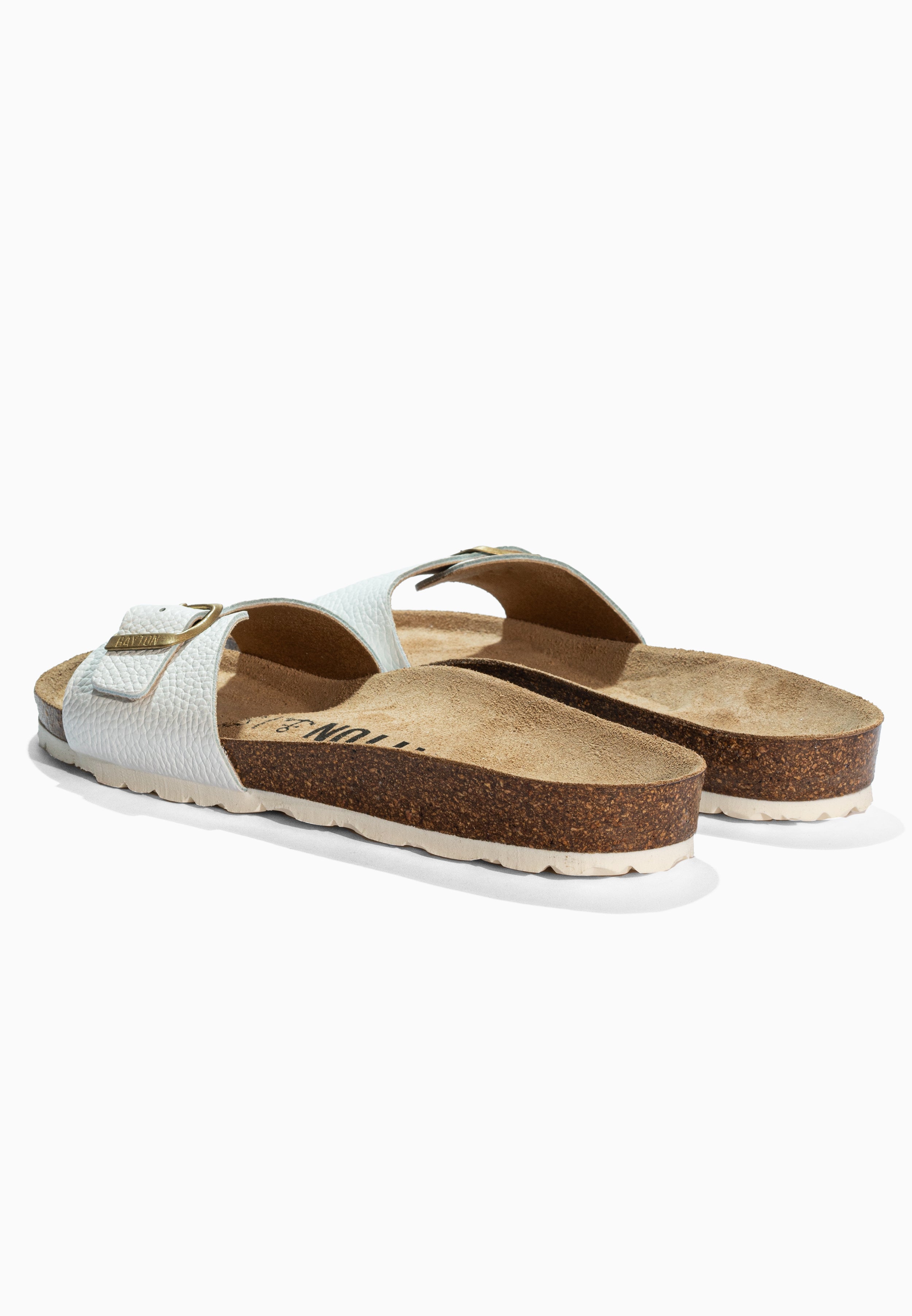 Sandales Zephyr Blanc en Cuir