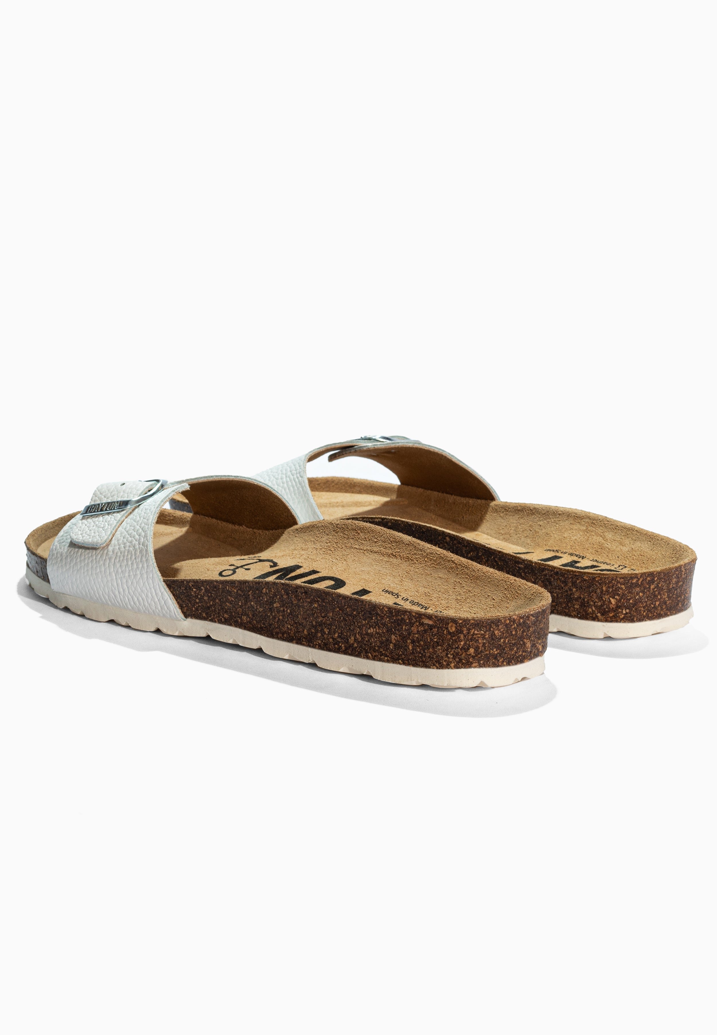 Sandales Zephyr Blanc en Cuir