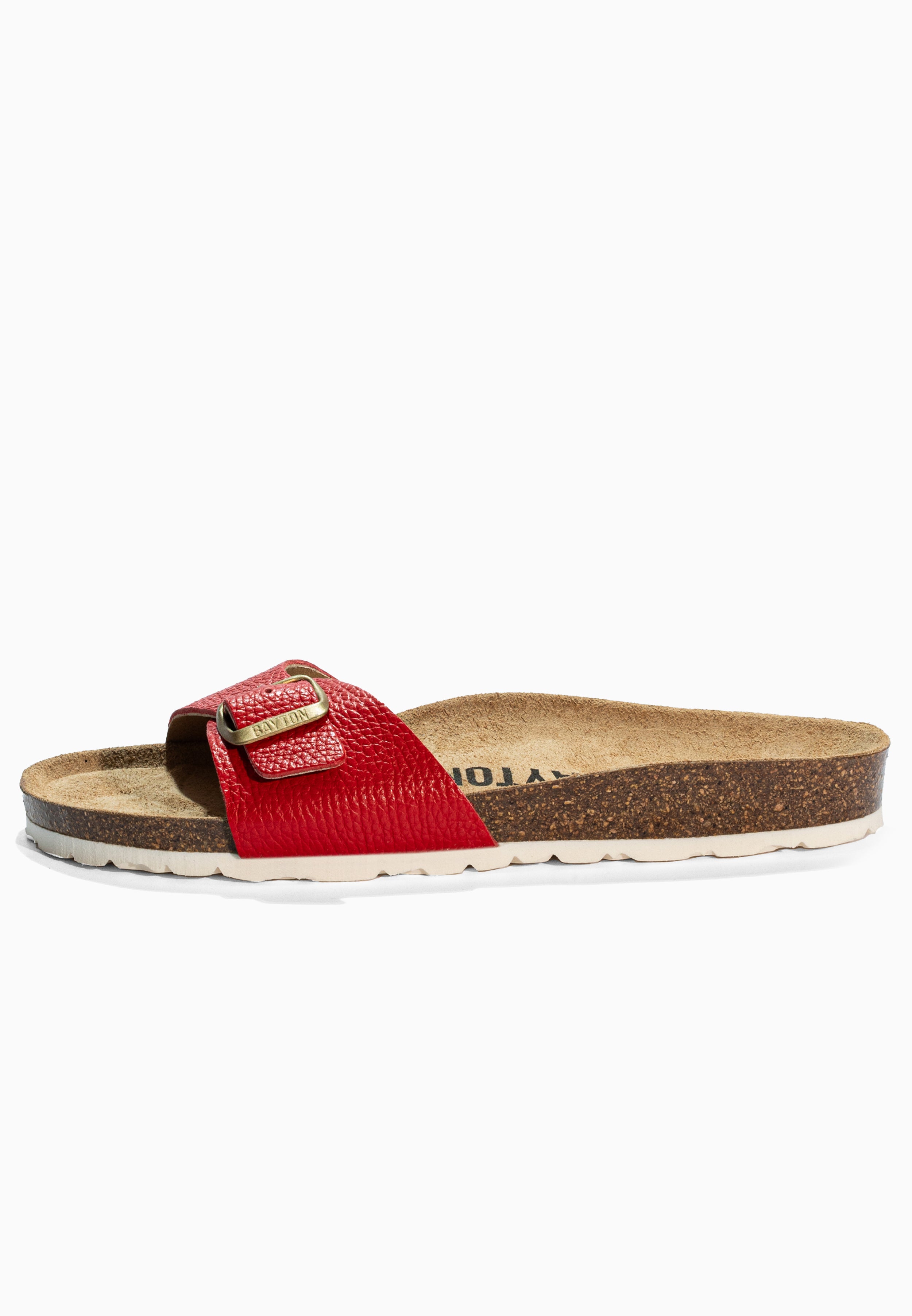 Sandales Zephyr Rouge en Cuir