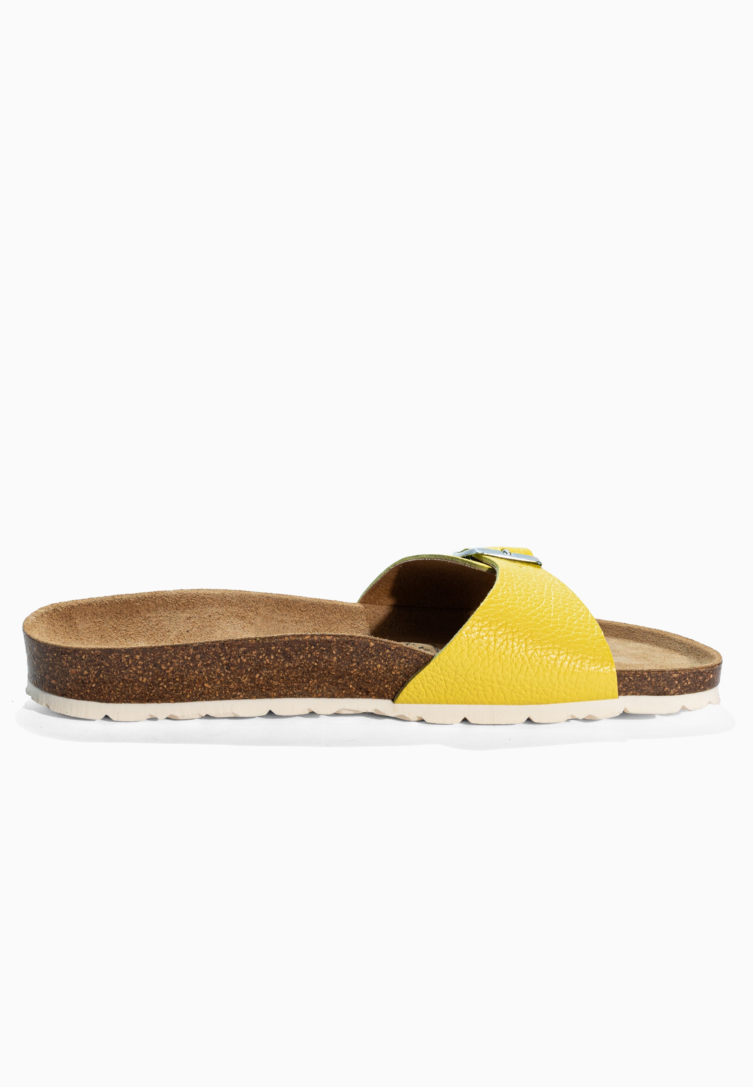 Zephyr Yellow Leather Sandals