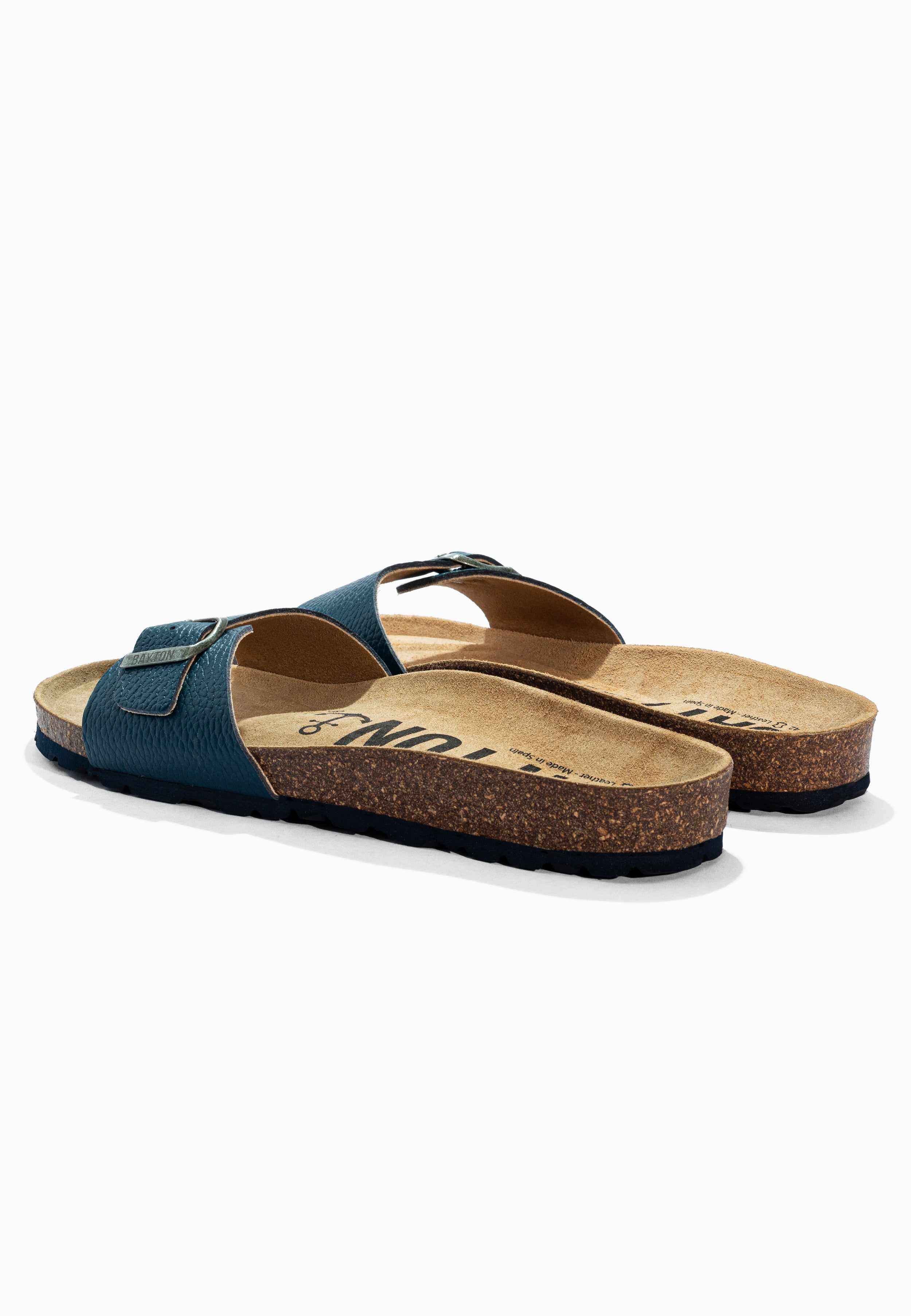 Sandales Zephyr Bleu en Cuir