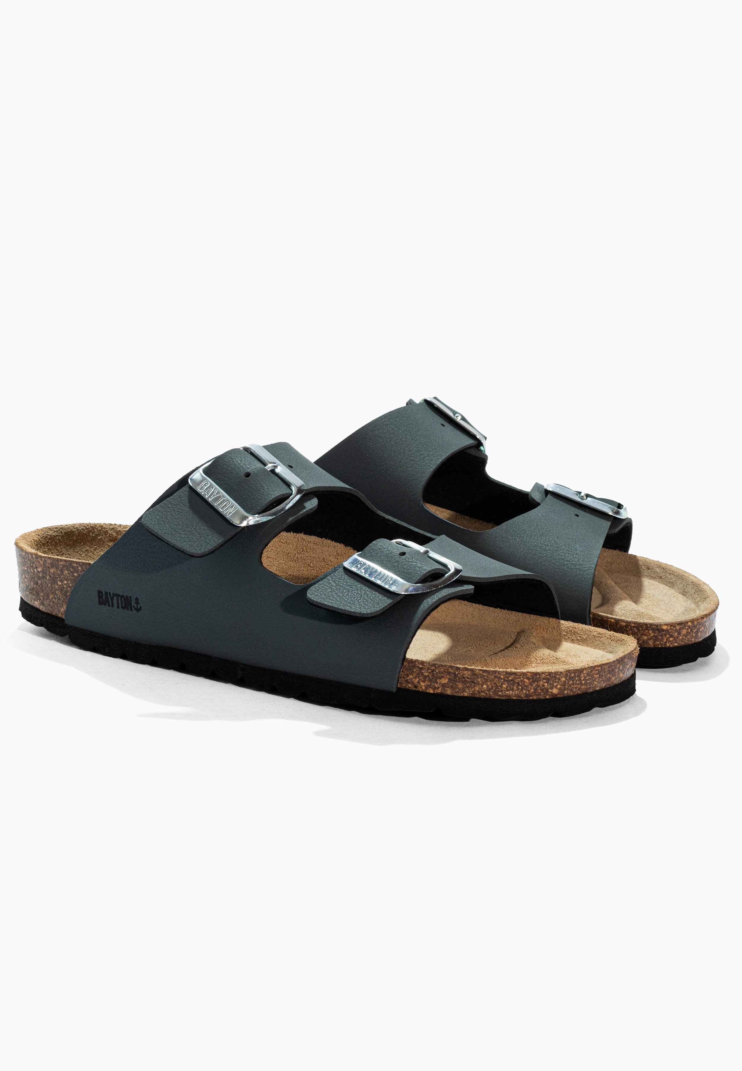 Atlas Anthracite Sandals