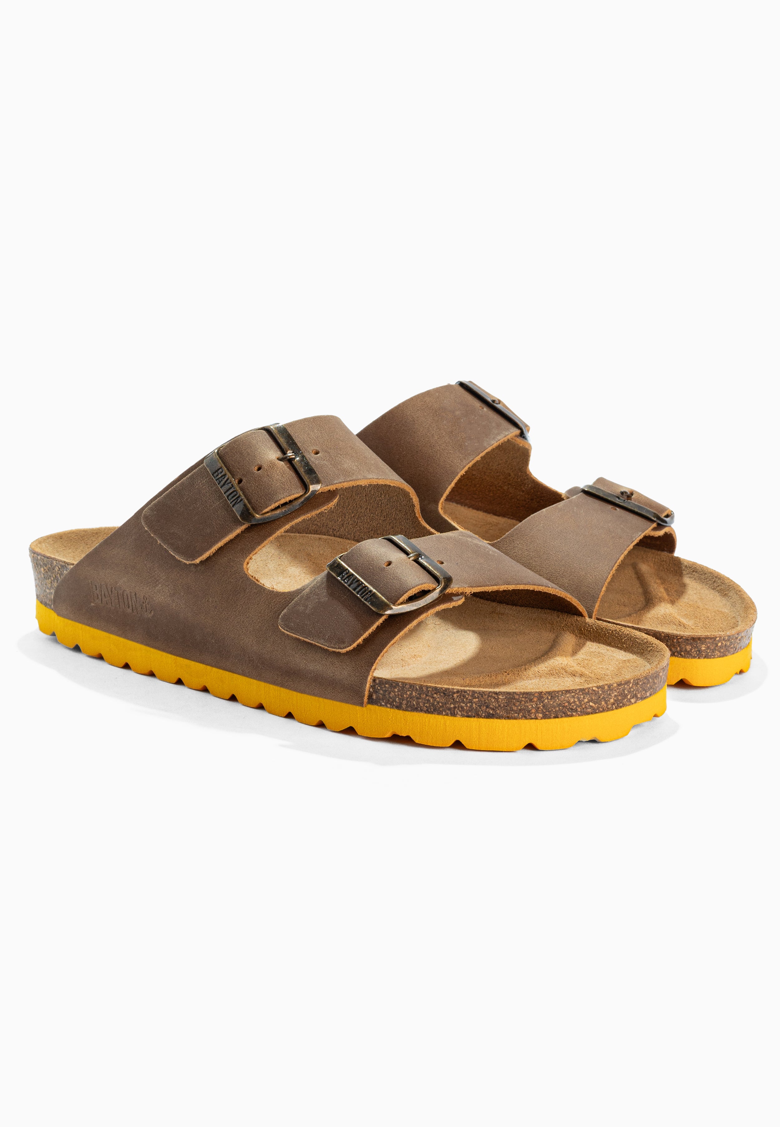 Sandales Atlas Marron en Cuir