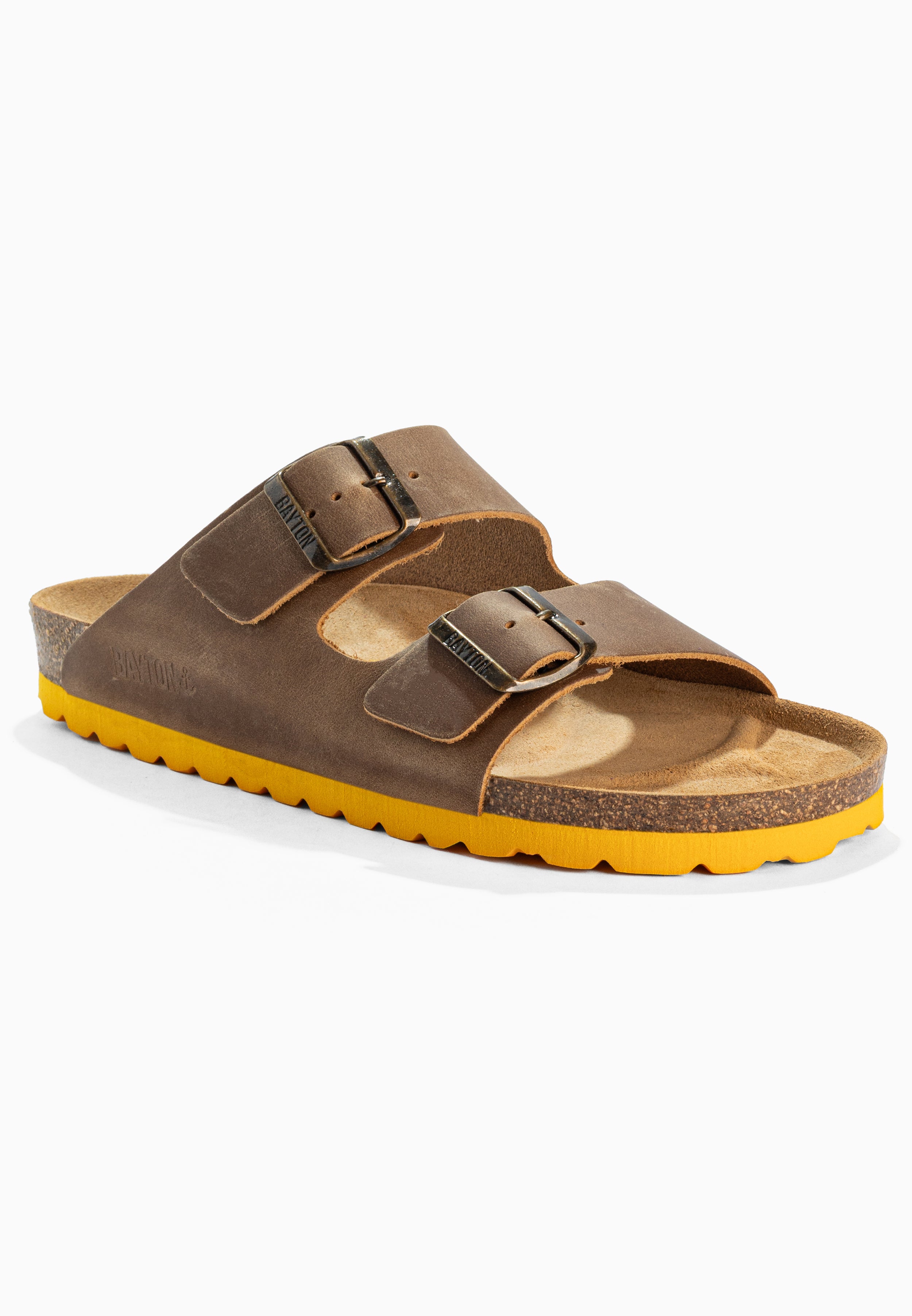 Sandales Atlas Marron en Cuir