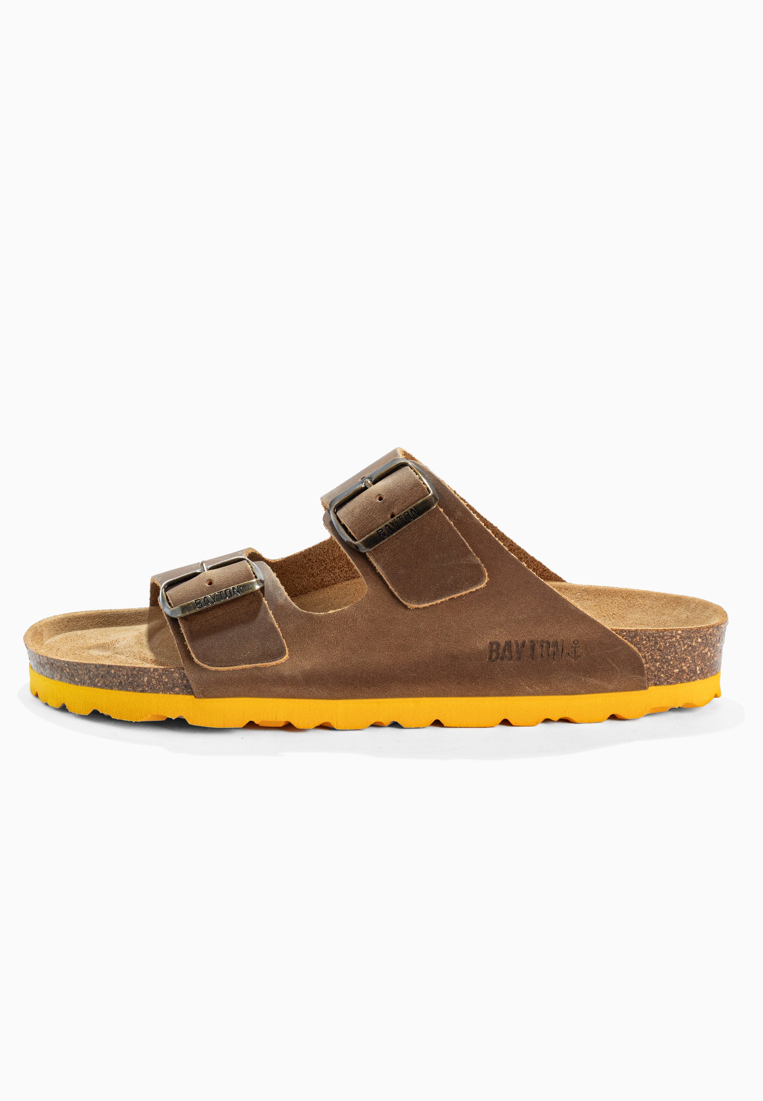 Sandales Atlas Marron en Cuir