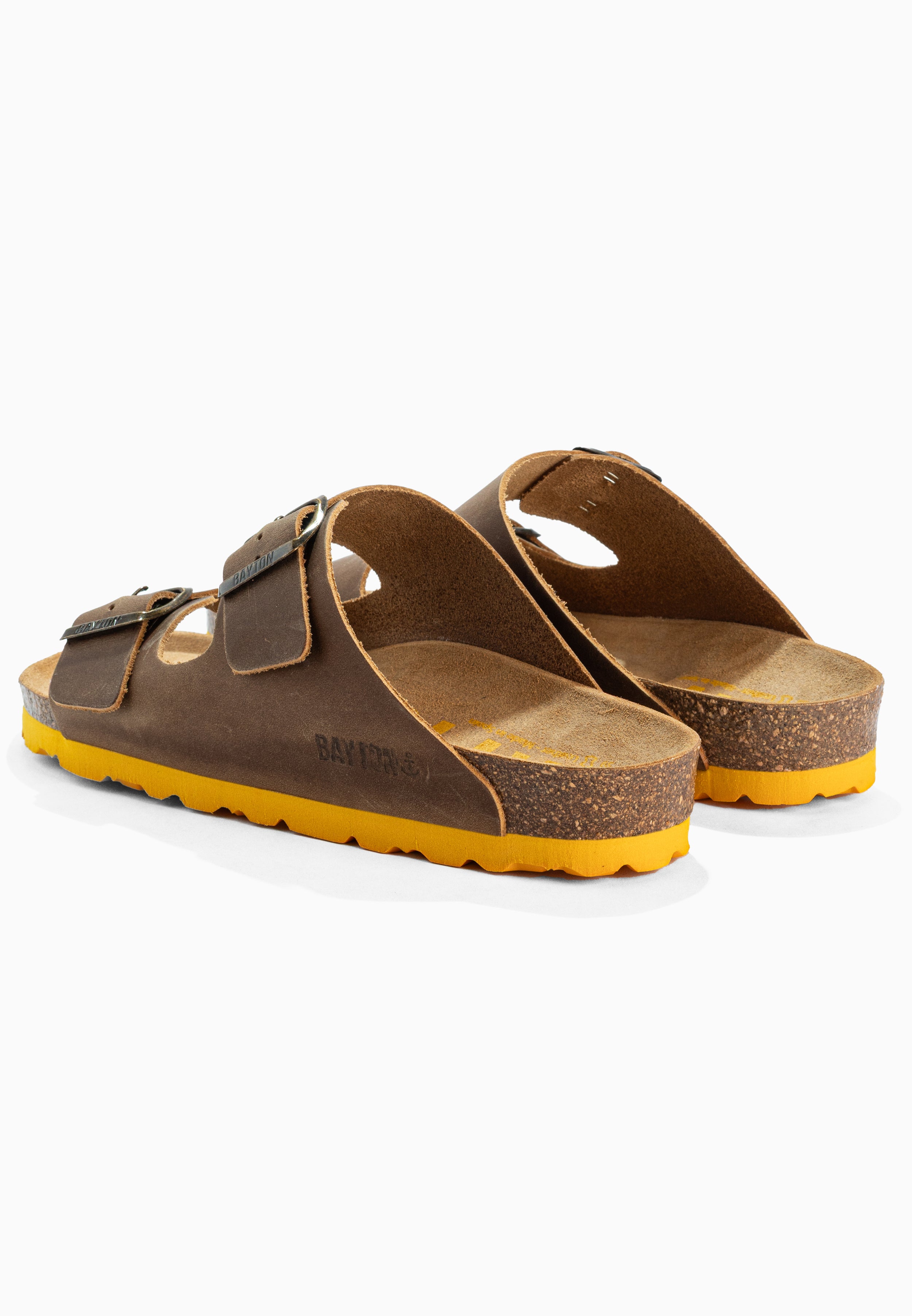 Sandales Atlas Marron en Cuir