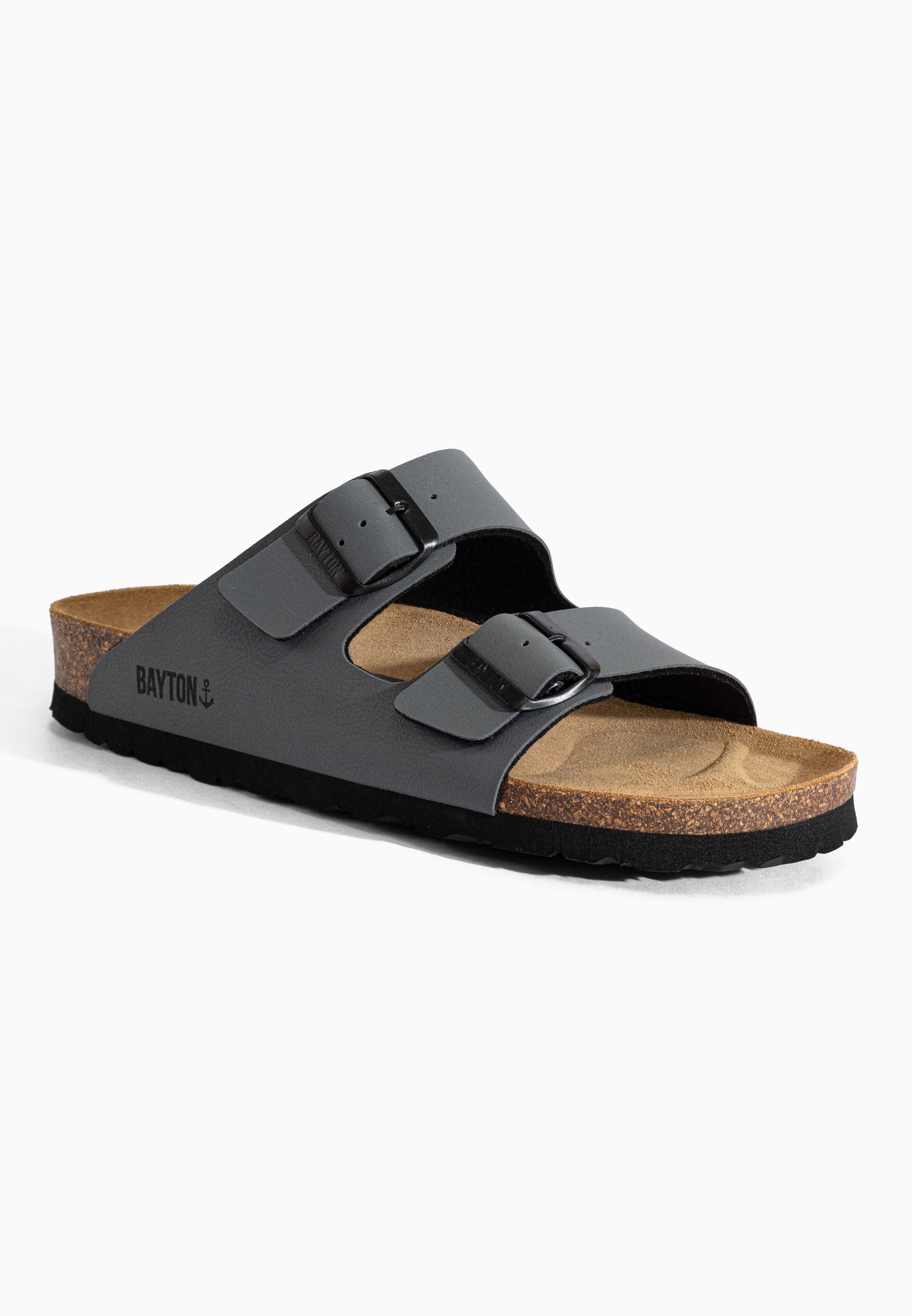 Atlas Anthracite Sandals