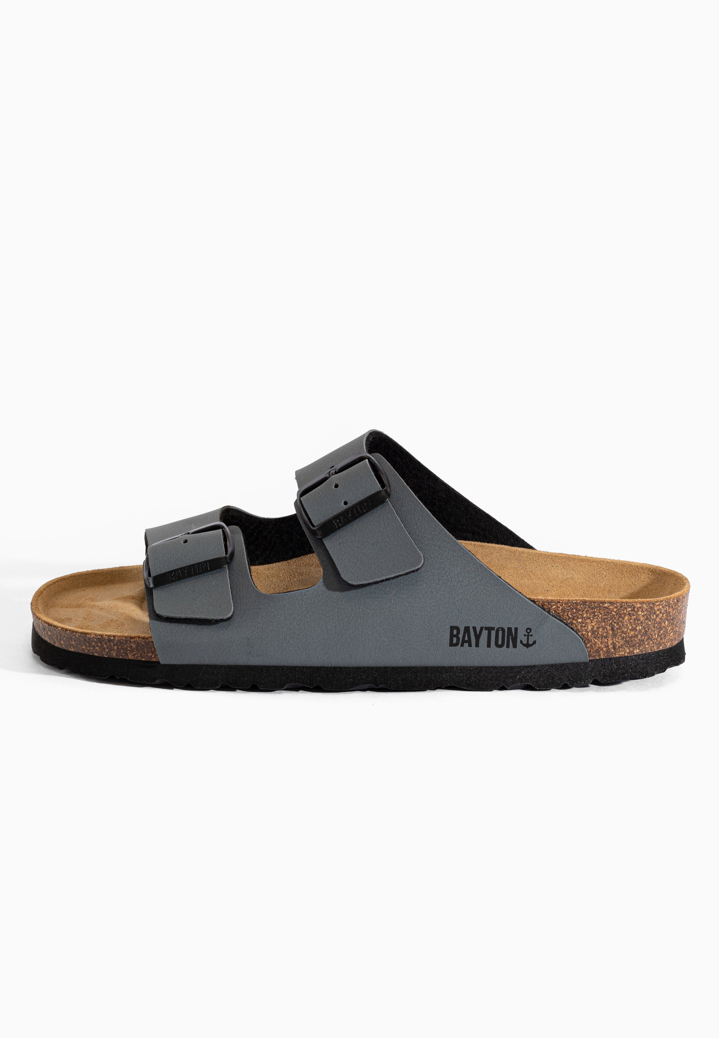 Atlas Anthracite Sandals