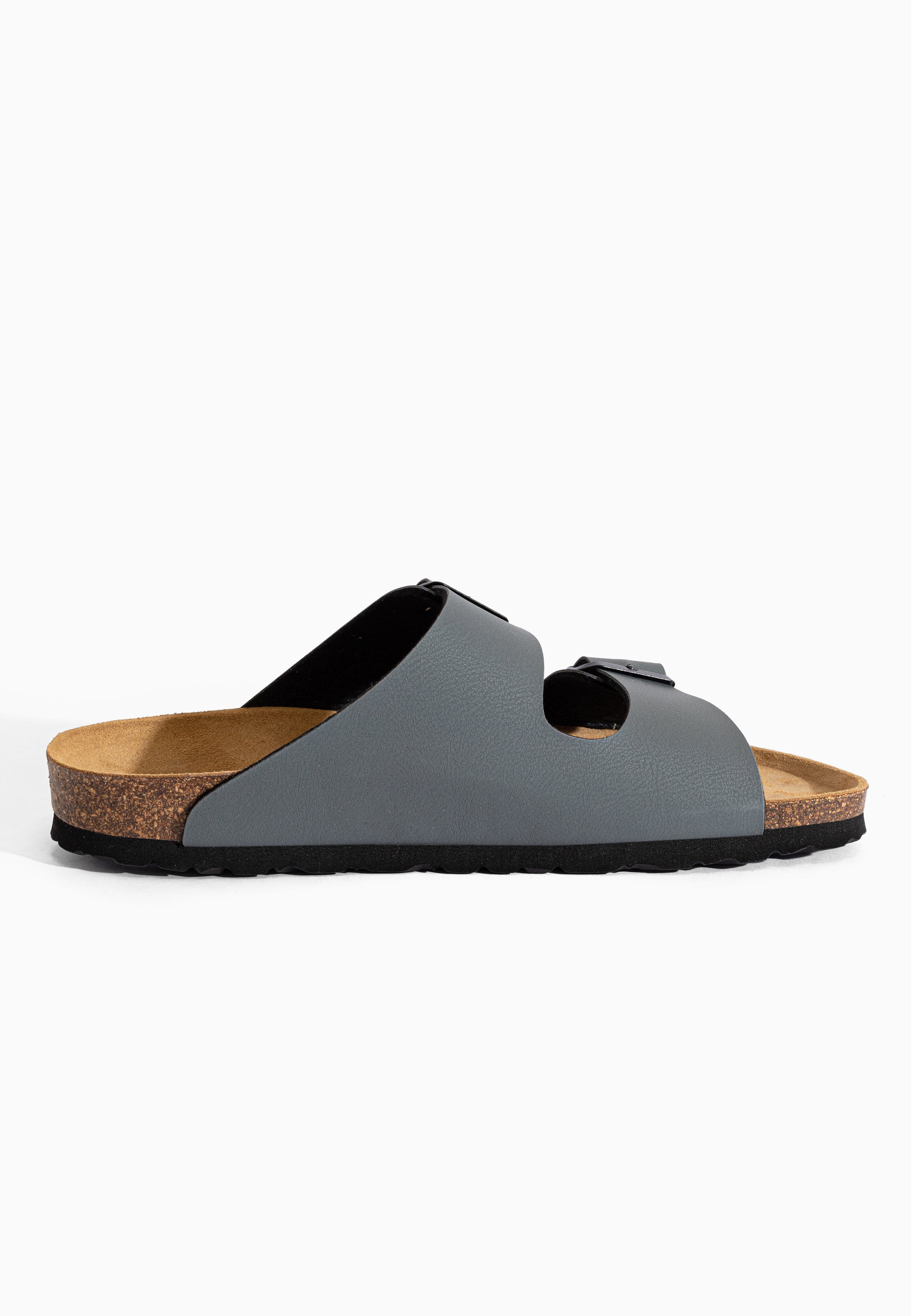 Atlas Anthracite Sandals