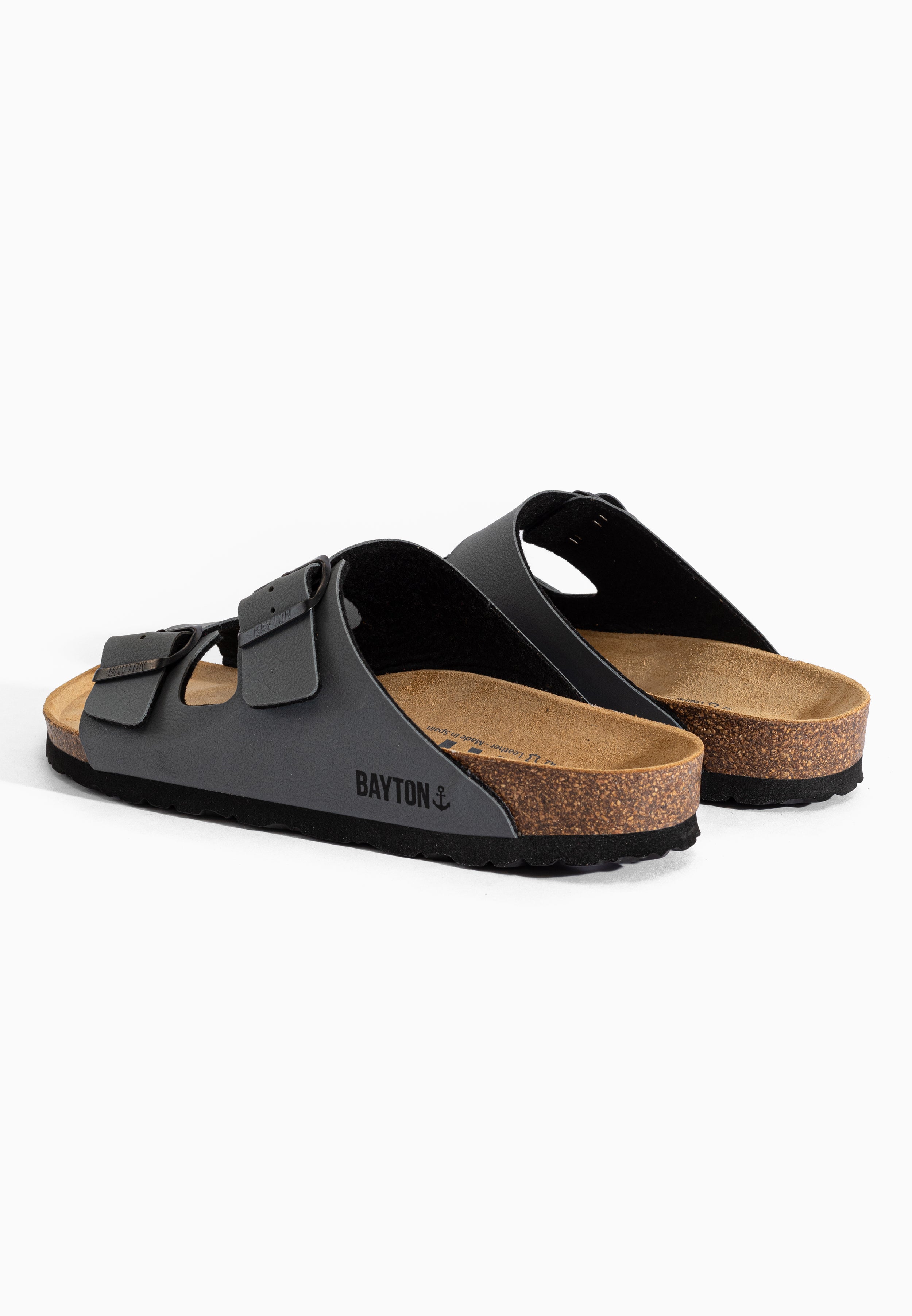 Atlas Anthracite Sandals