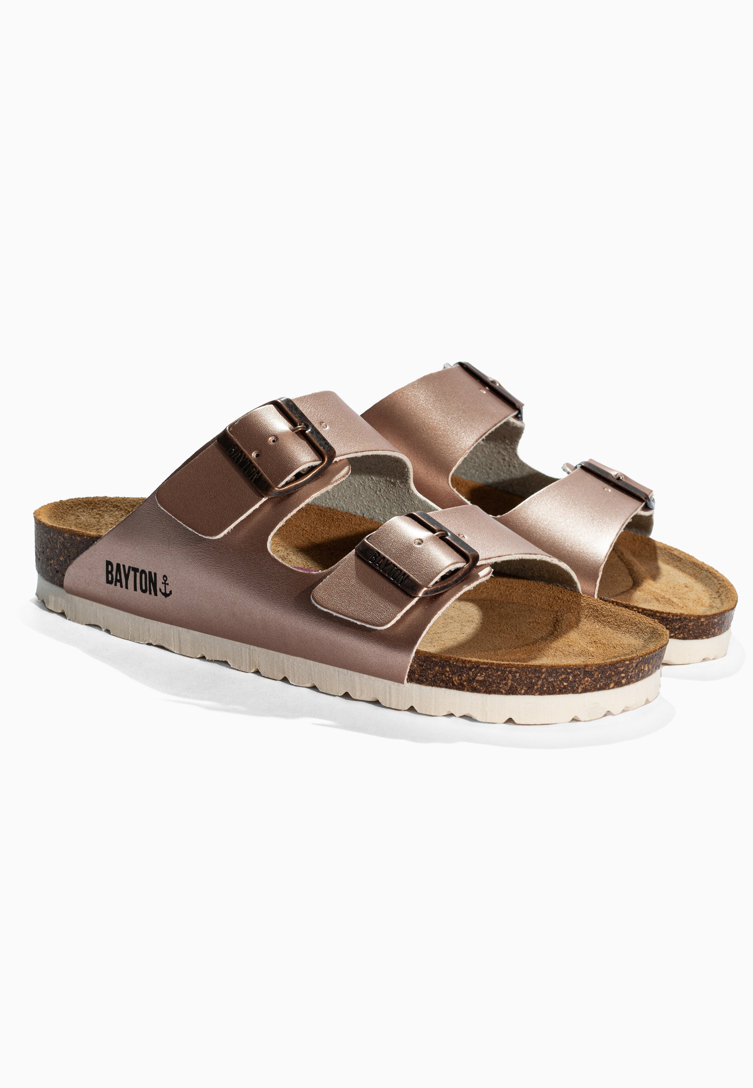 Atlas Rose Gold Sandals