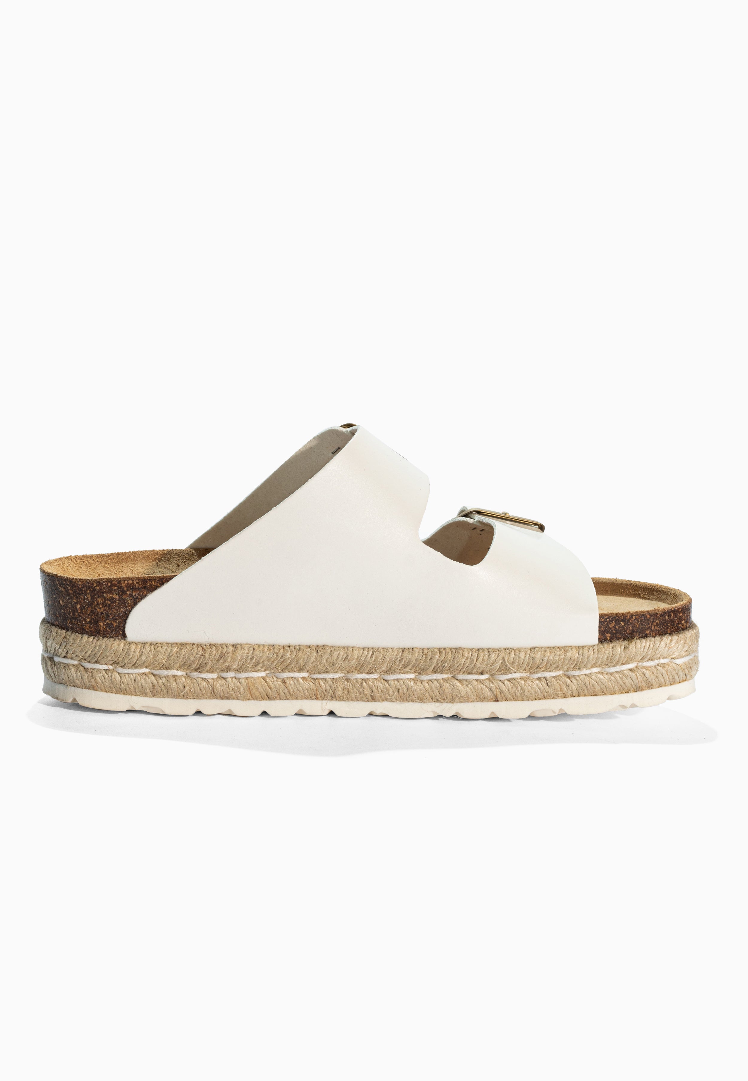 Alcee Sandals White