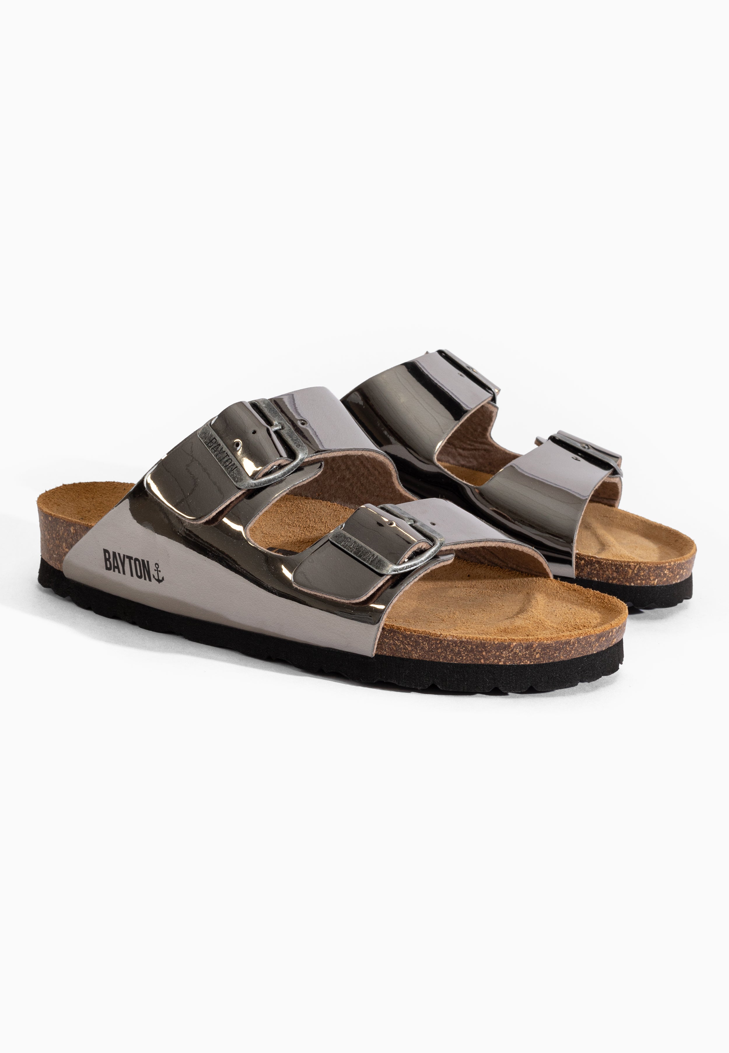 Atlas Silver Sandals