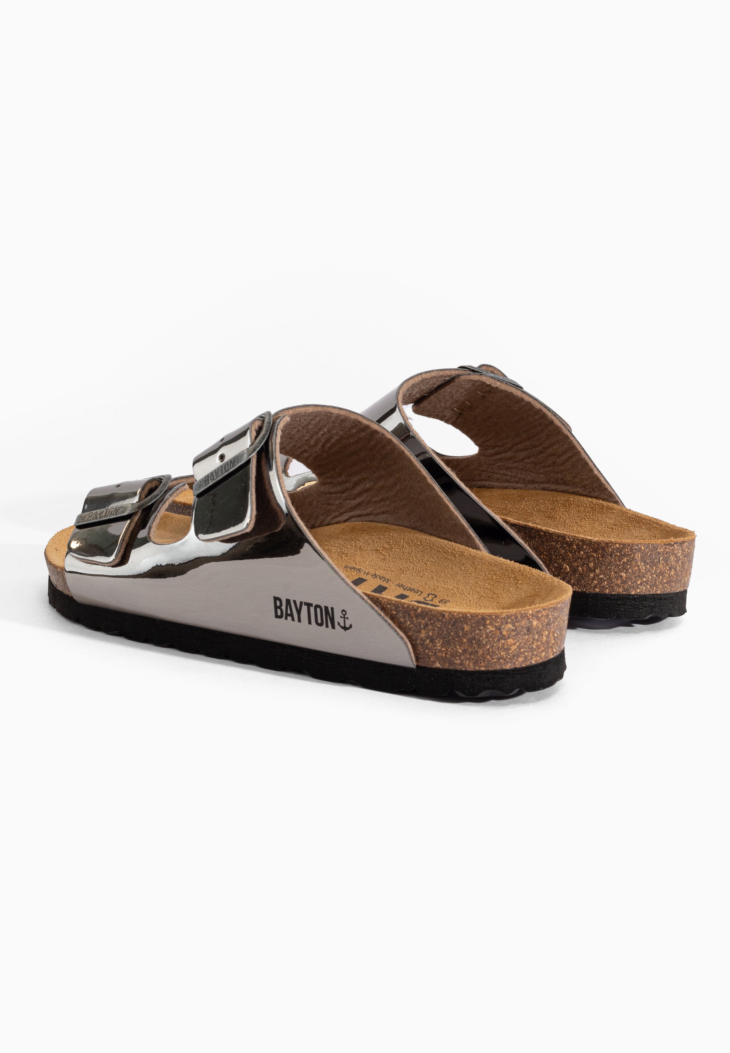 Atlas Silver Sandals