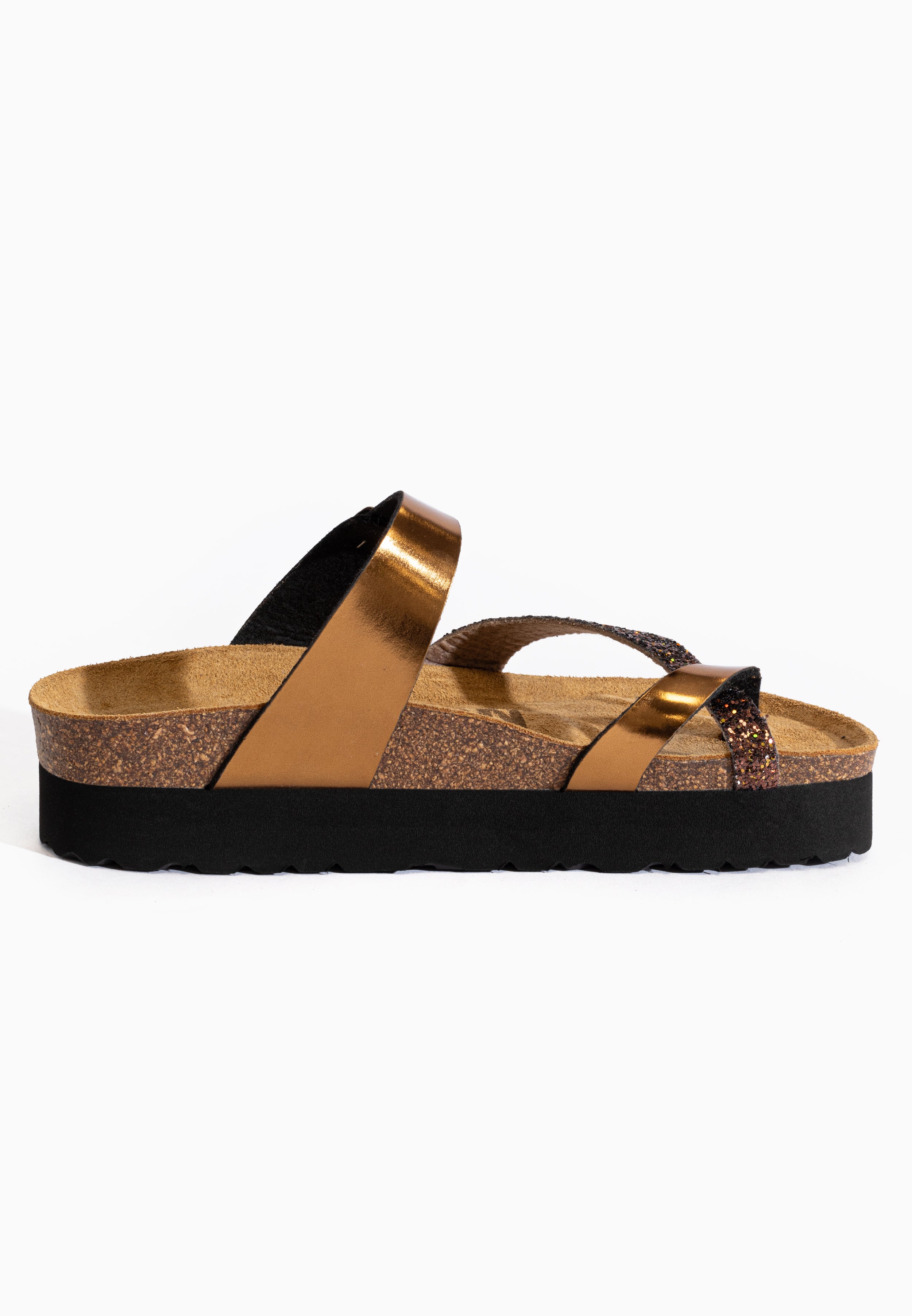 Andromac Bronze Sandals