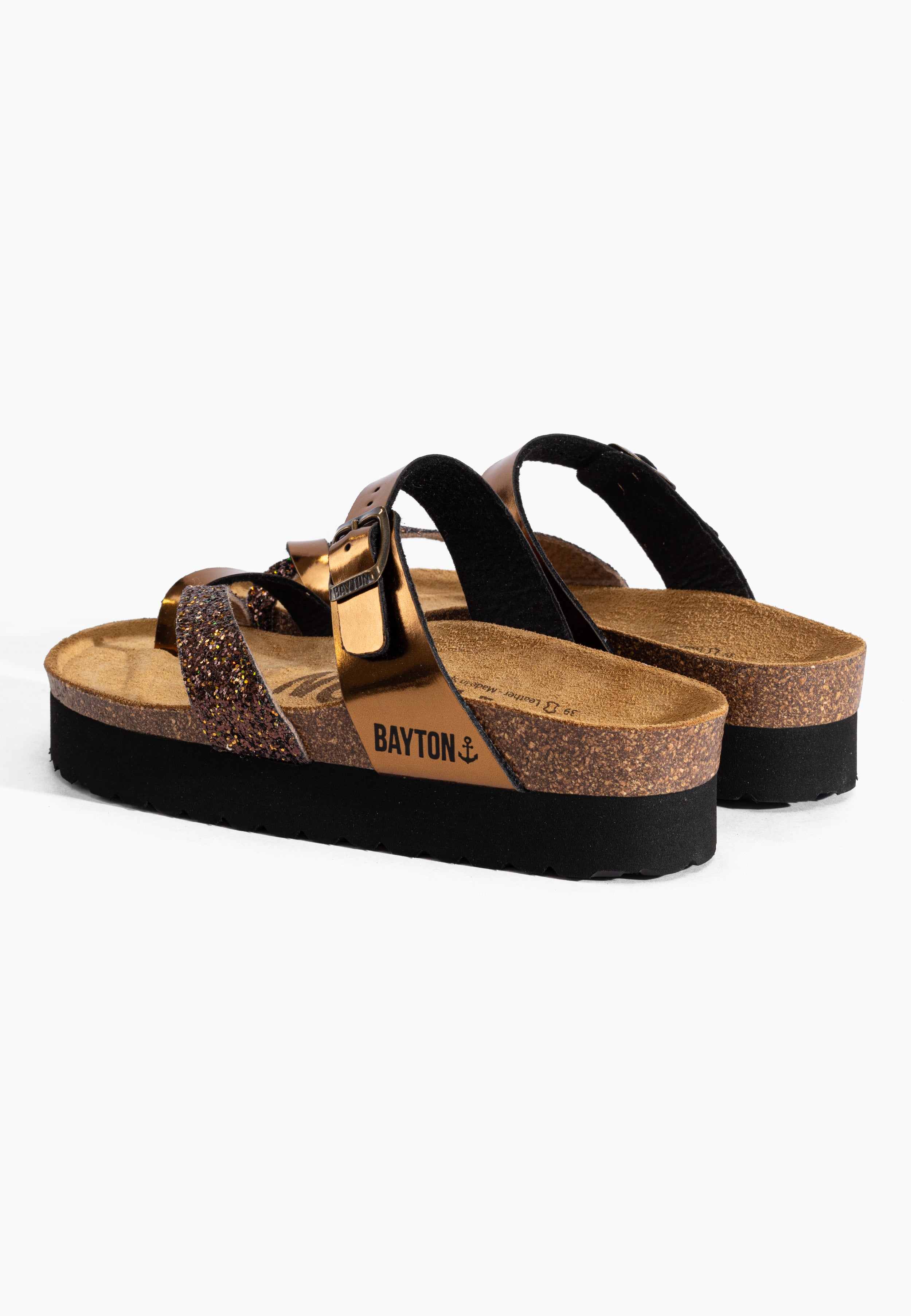 Andromac Bronze Sandals