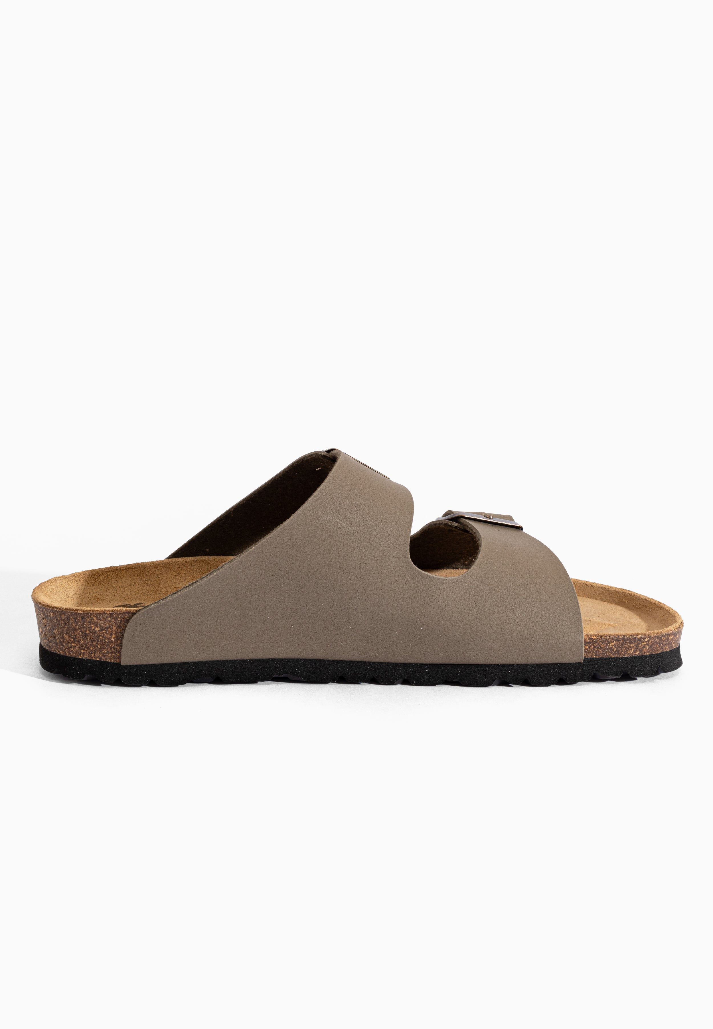 Taupe Atlas Sandals