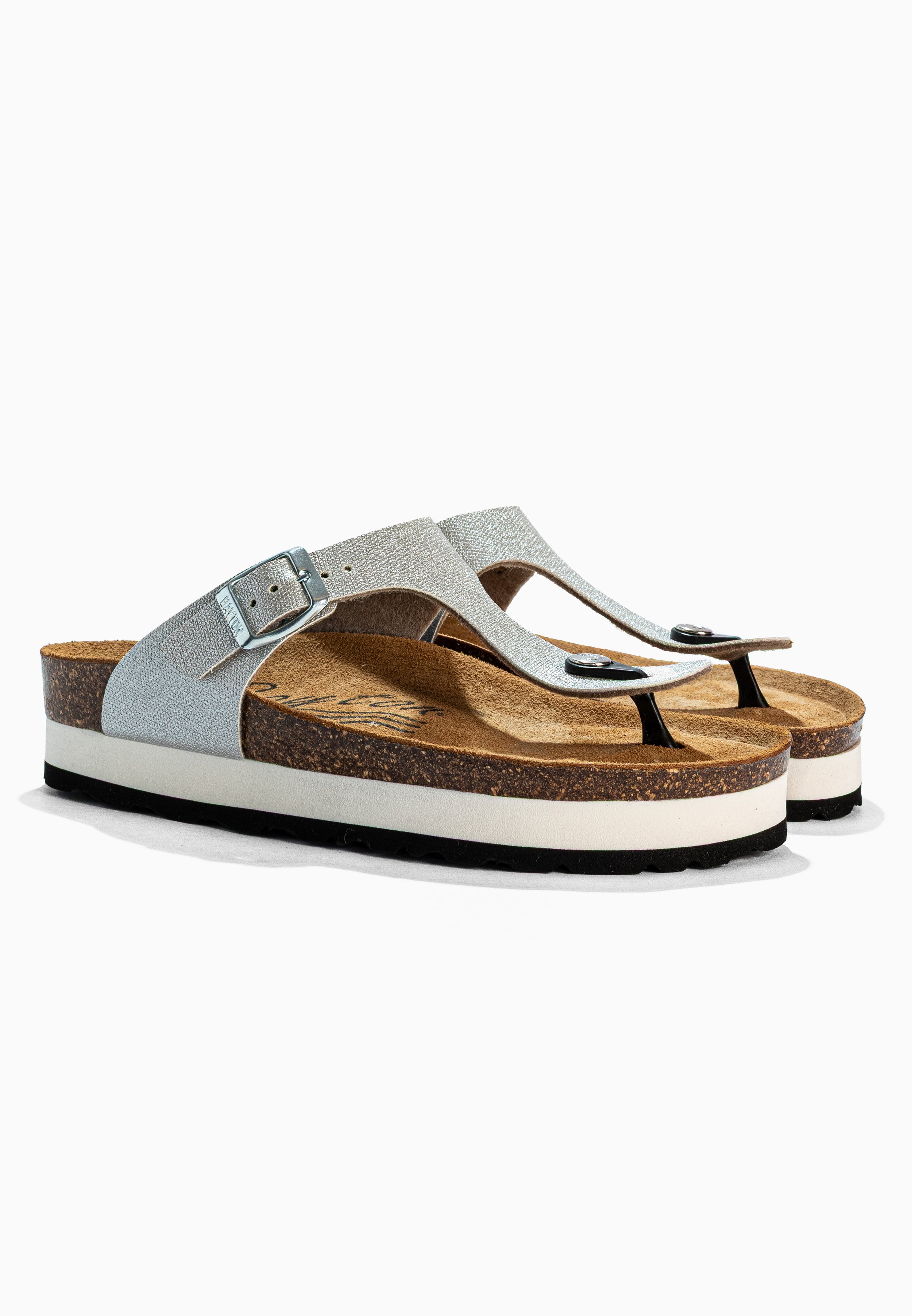 Asturias Silver Sandals