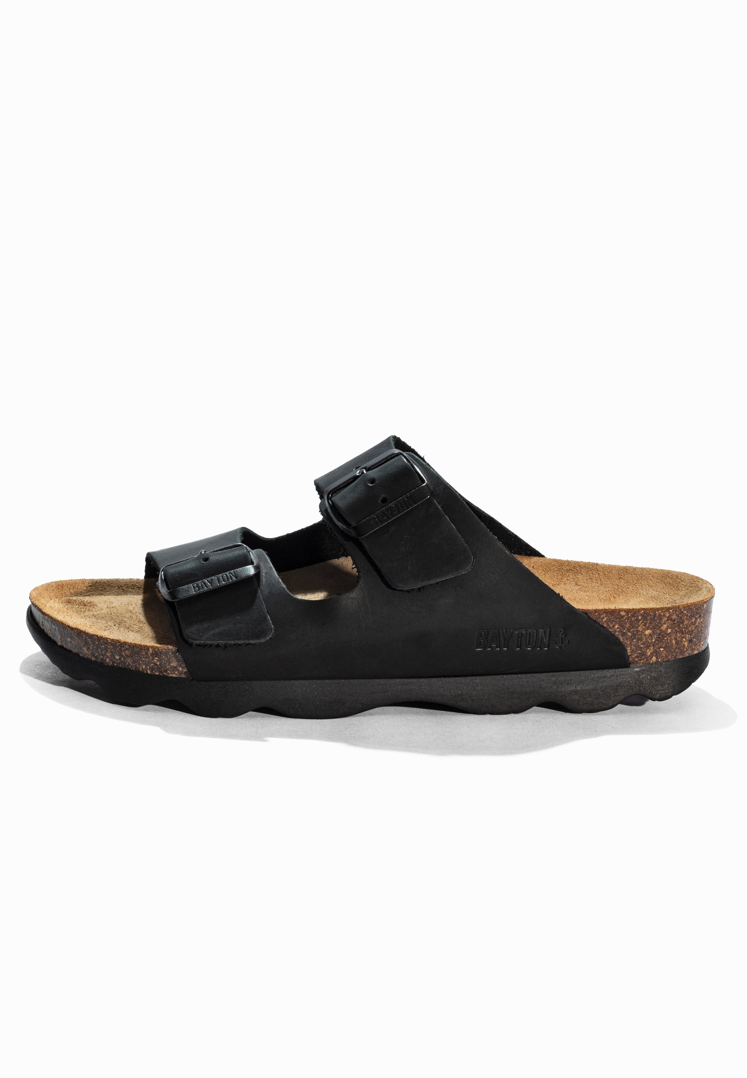 Sandales Atlas Noir en Cuir