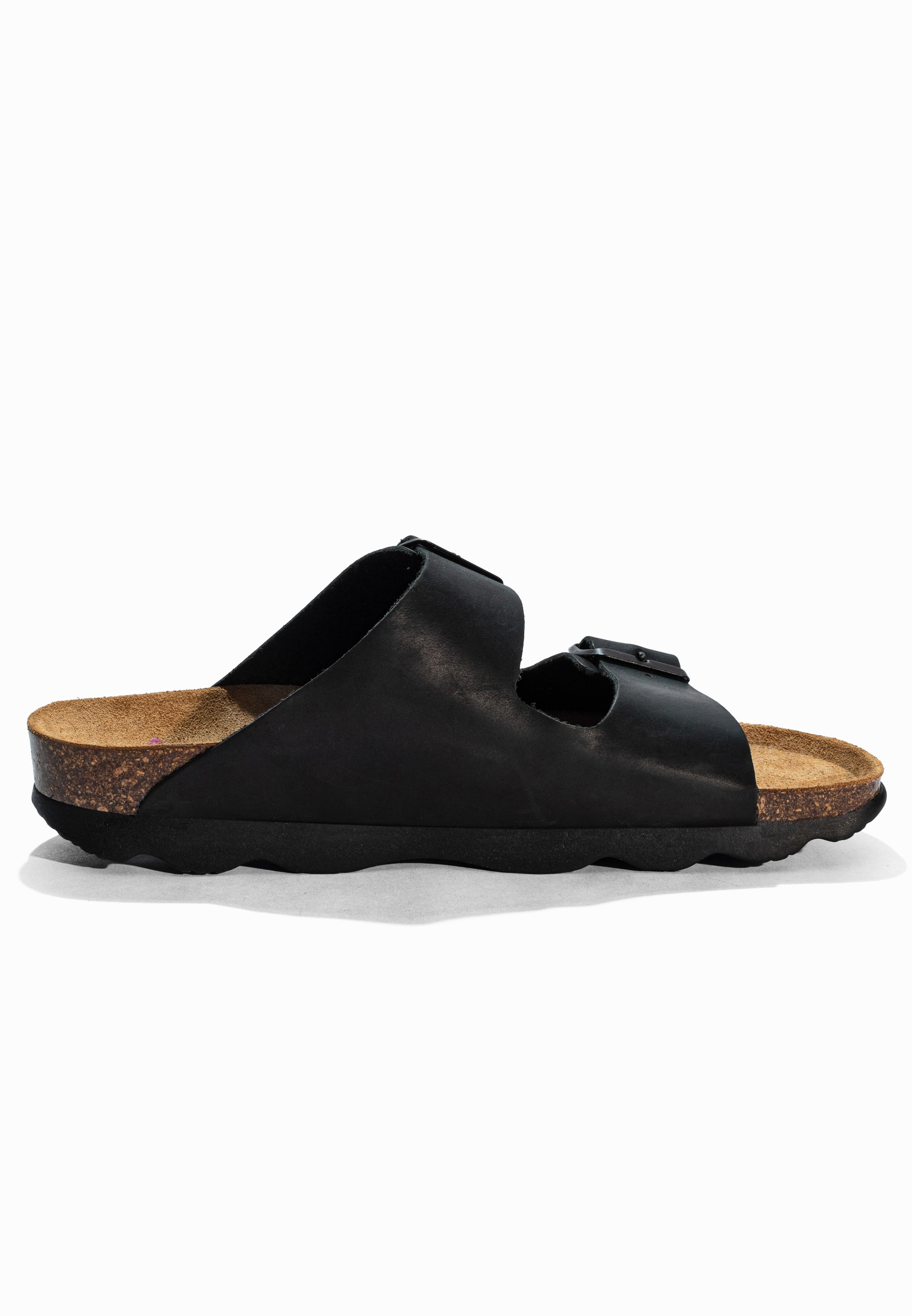 Sandales Atlas Noir en Cuir