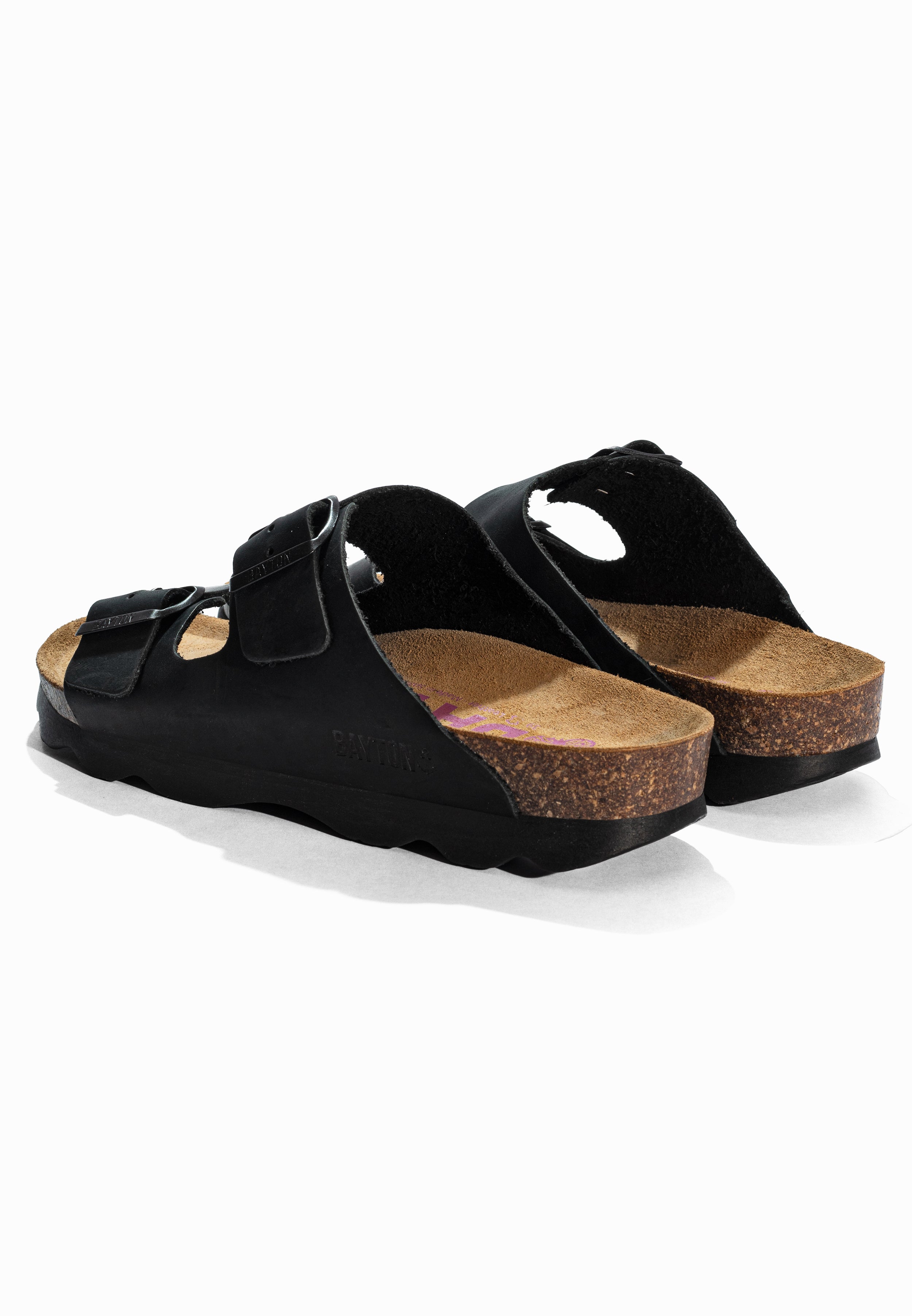 Sandales Atlas Noir en Cuir