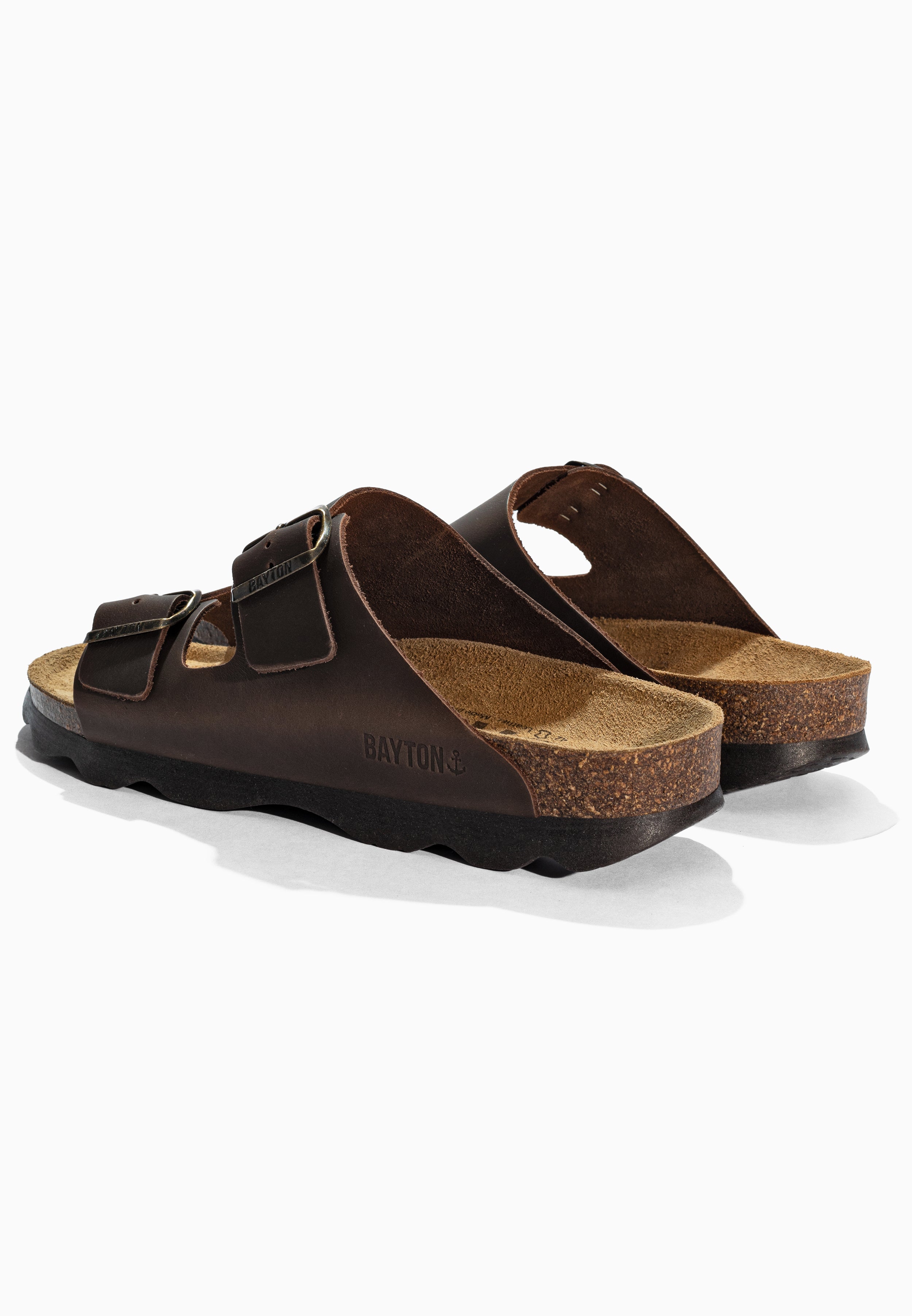 Sandales Atlas Marron en Cuir