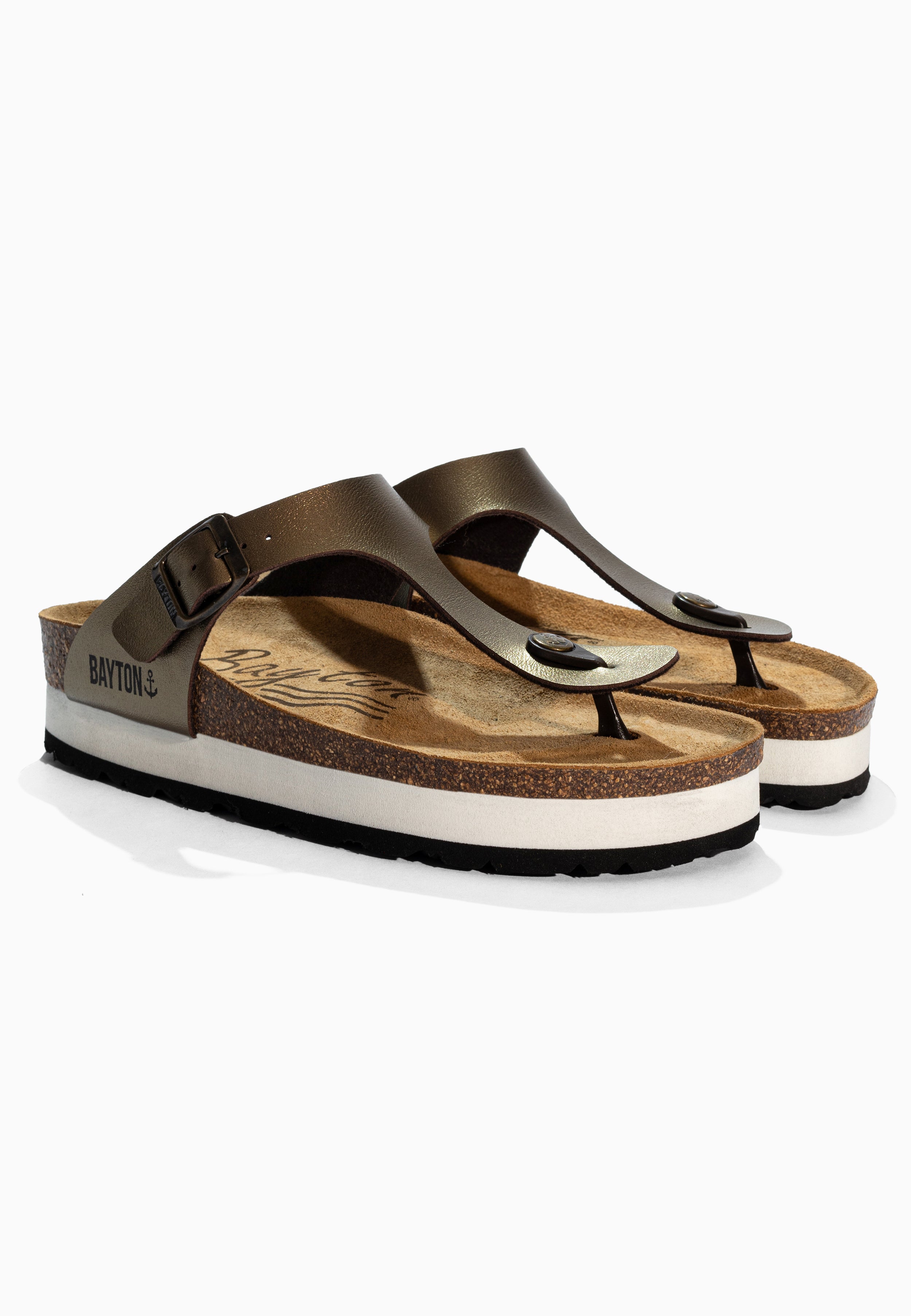 Asturias Bronze Sandals