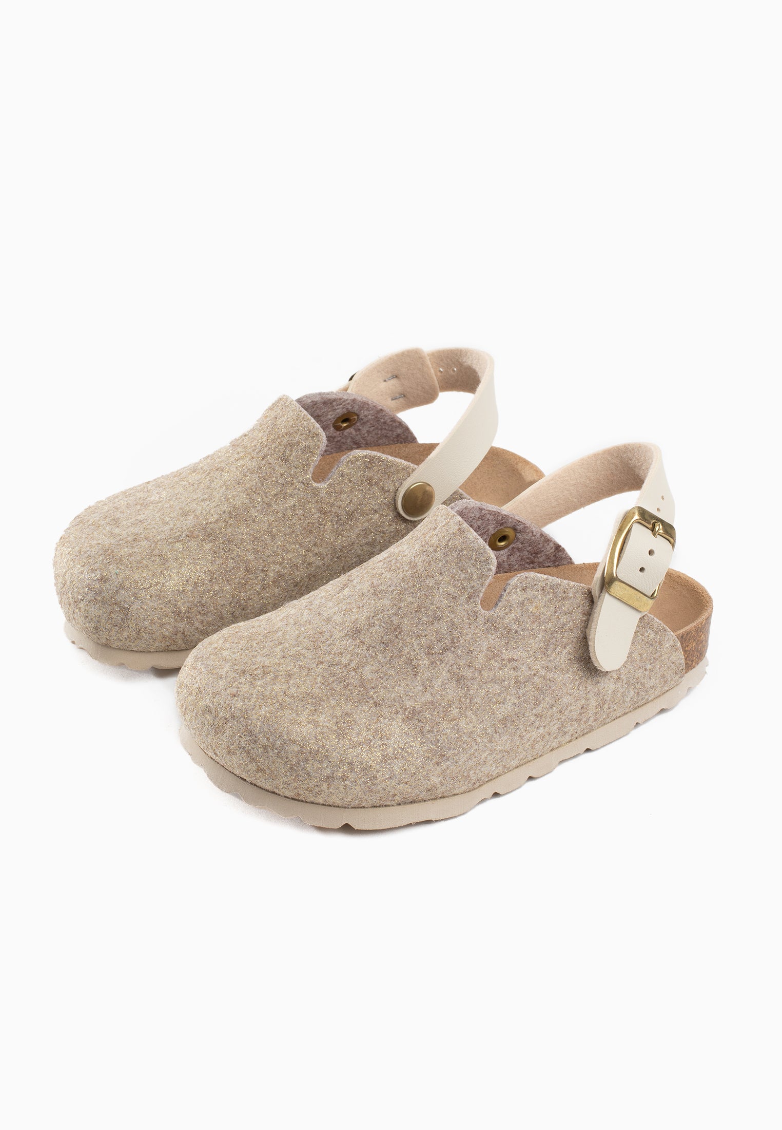 Noma Beige Clogs