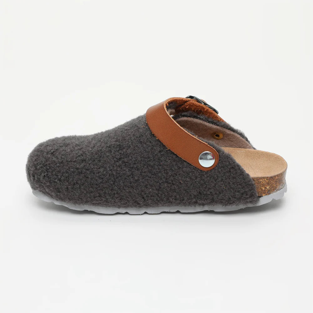 Noma Dark Grey Clogs