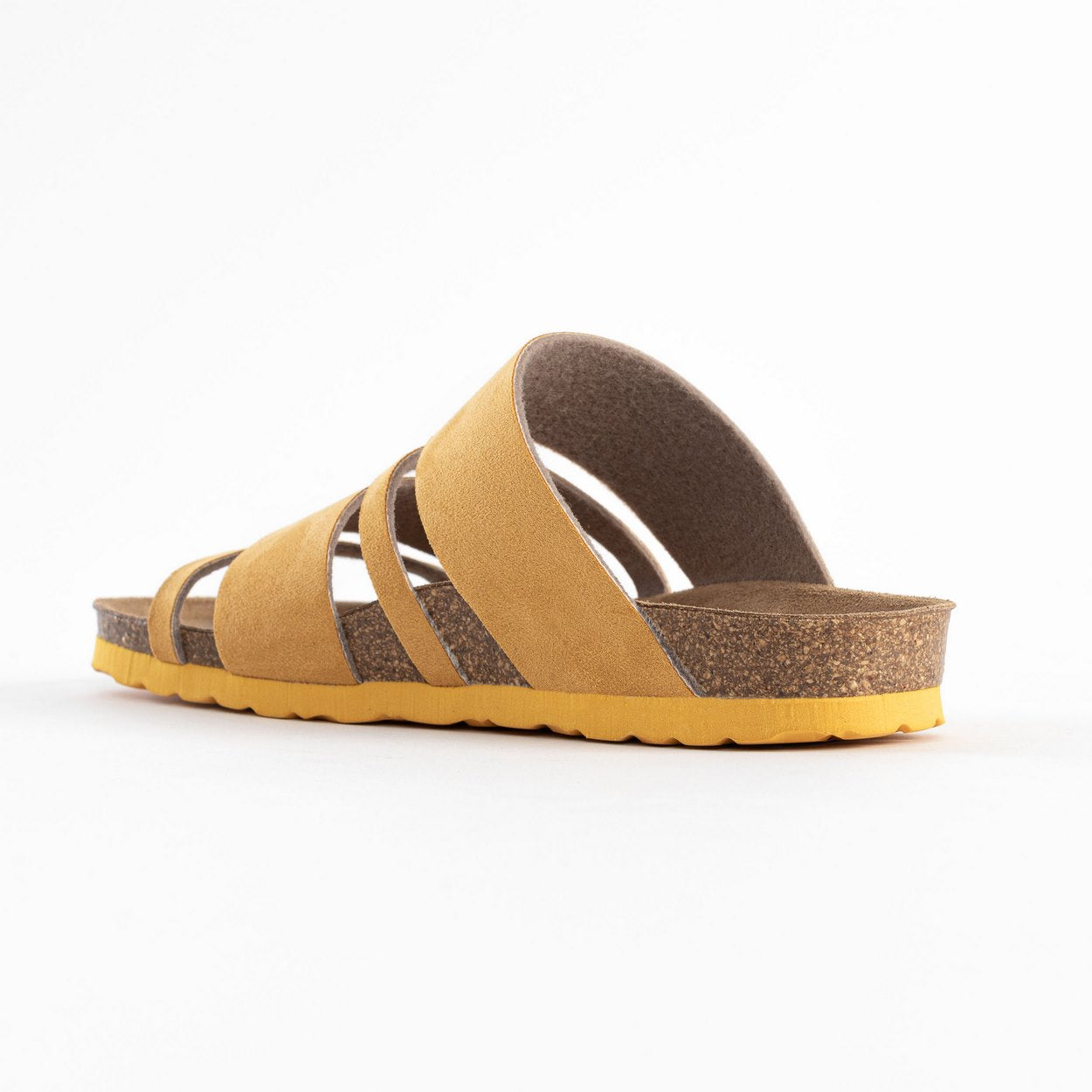 Leiria Yellow Multi-Strap Sandals