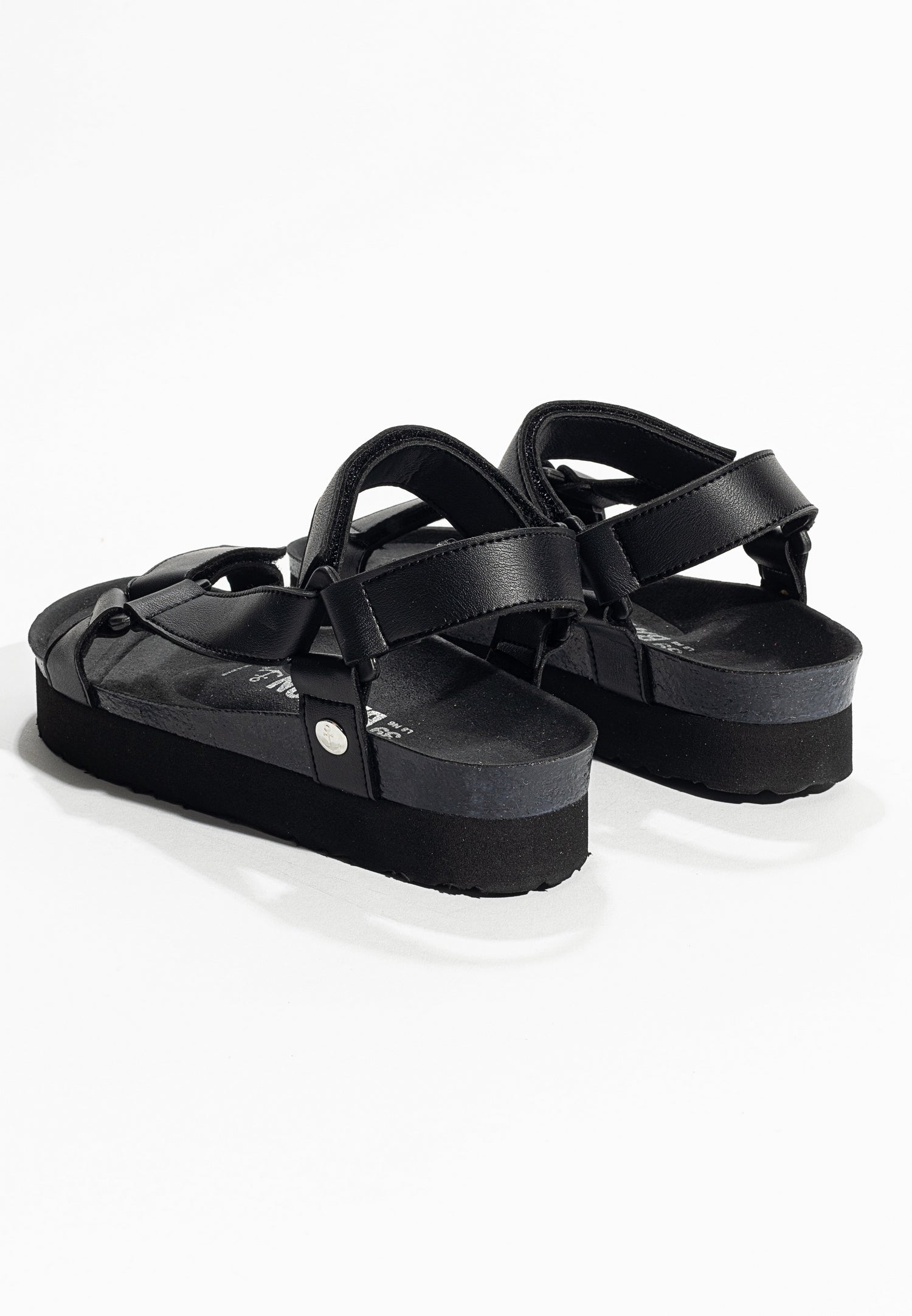 Rigoni Black Platform Sandals