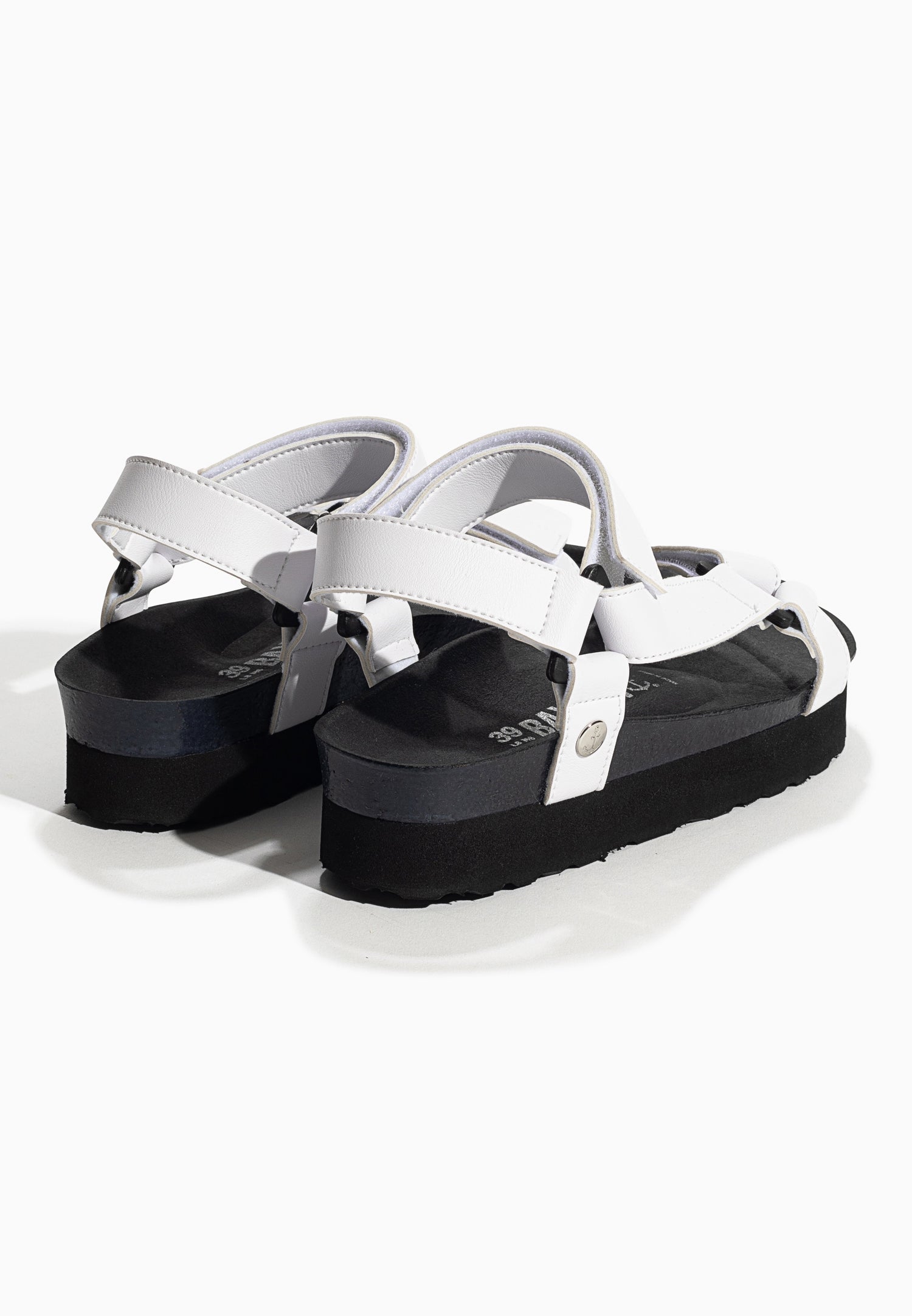 Rigoni White Platform Sandals