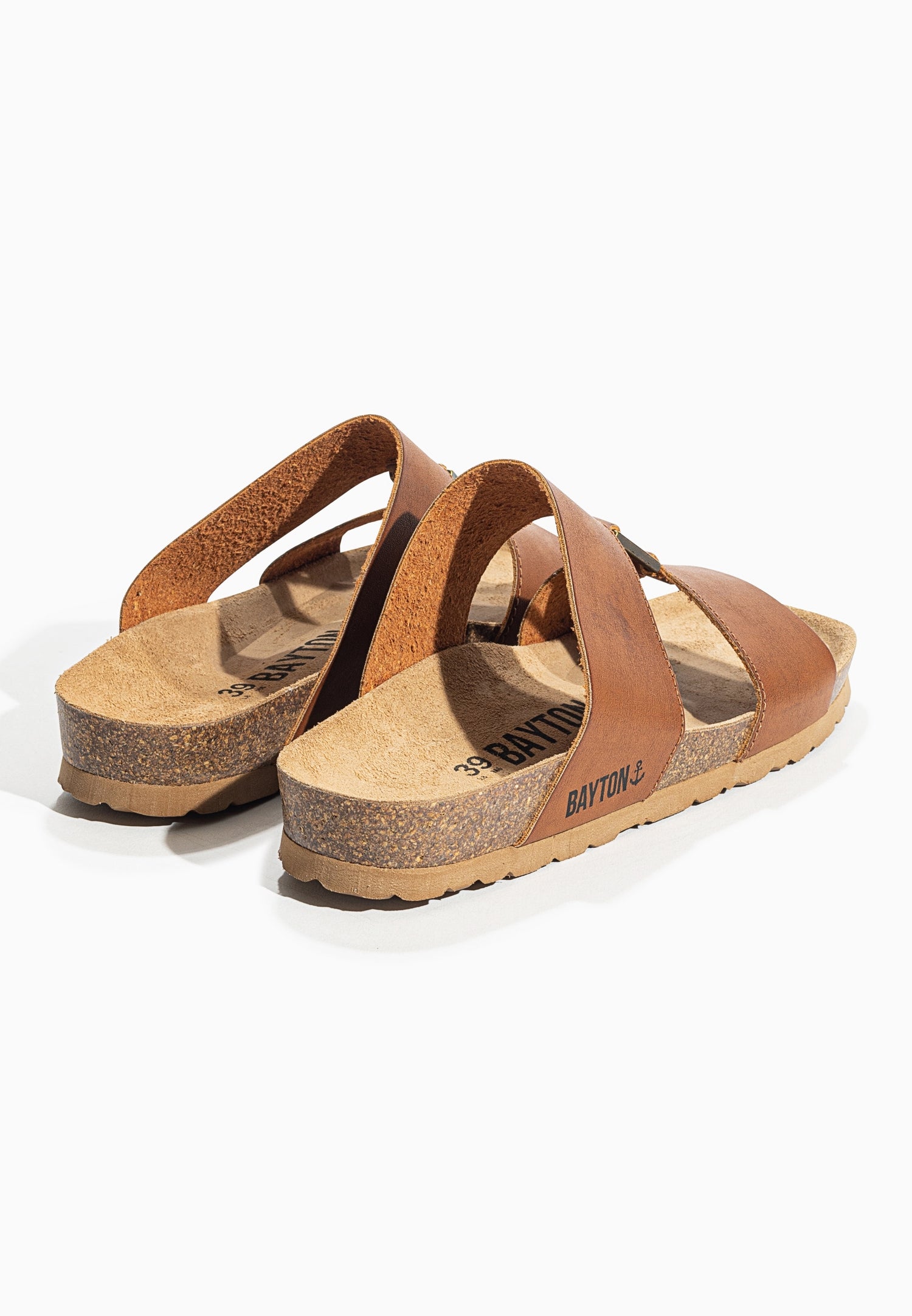 Navia Camel 2 Strap Sandals