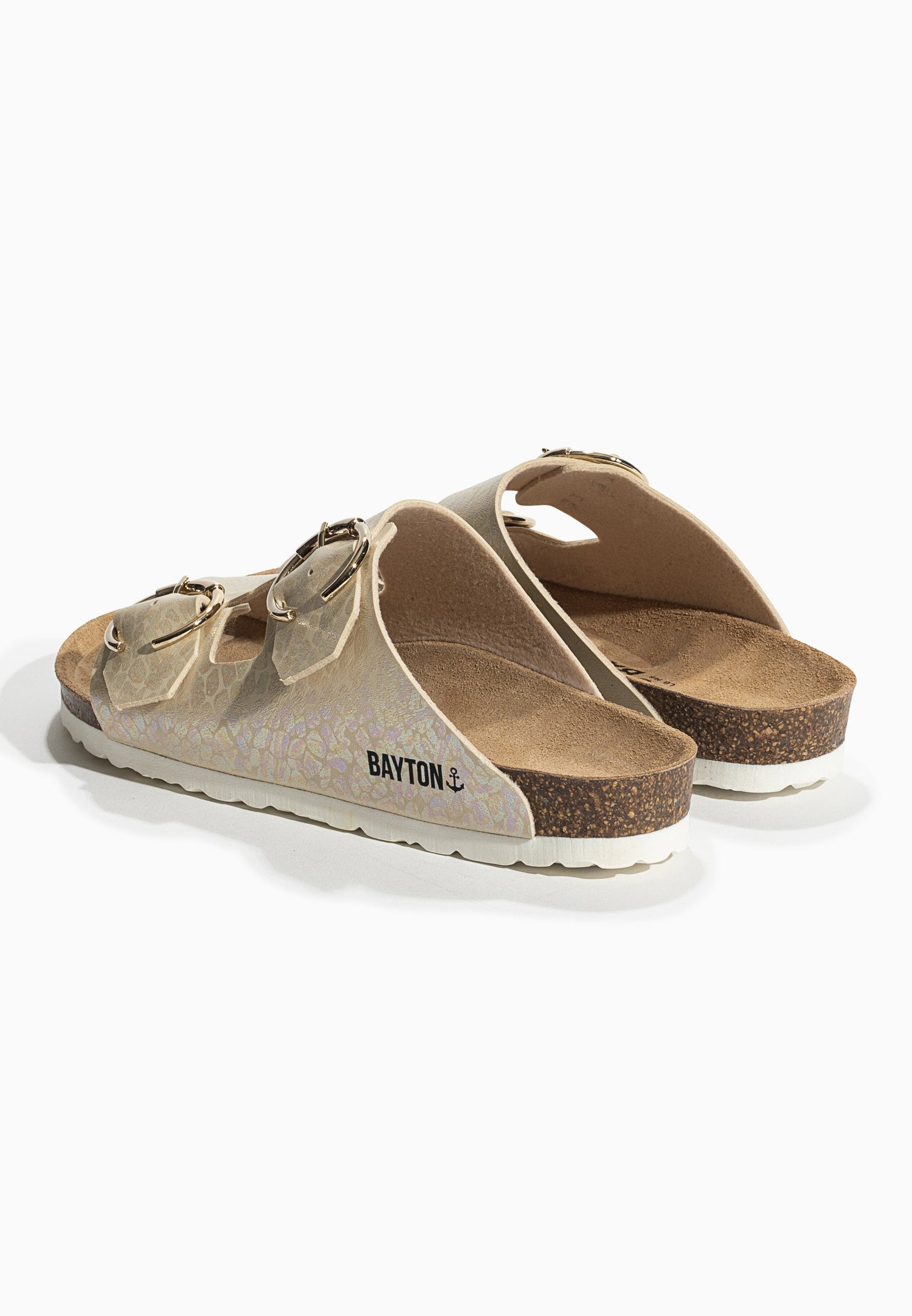 Sandales 2 Brides Atlas Beige