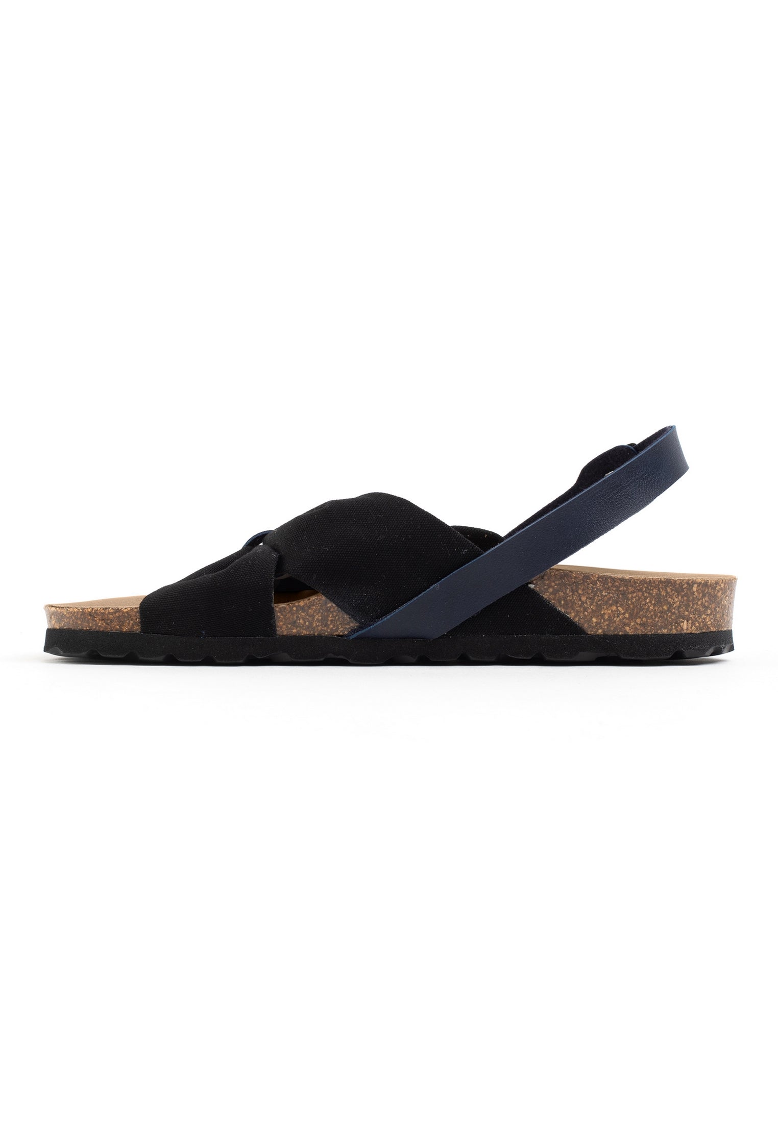 Frutti Black Multi-Strap Sandals