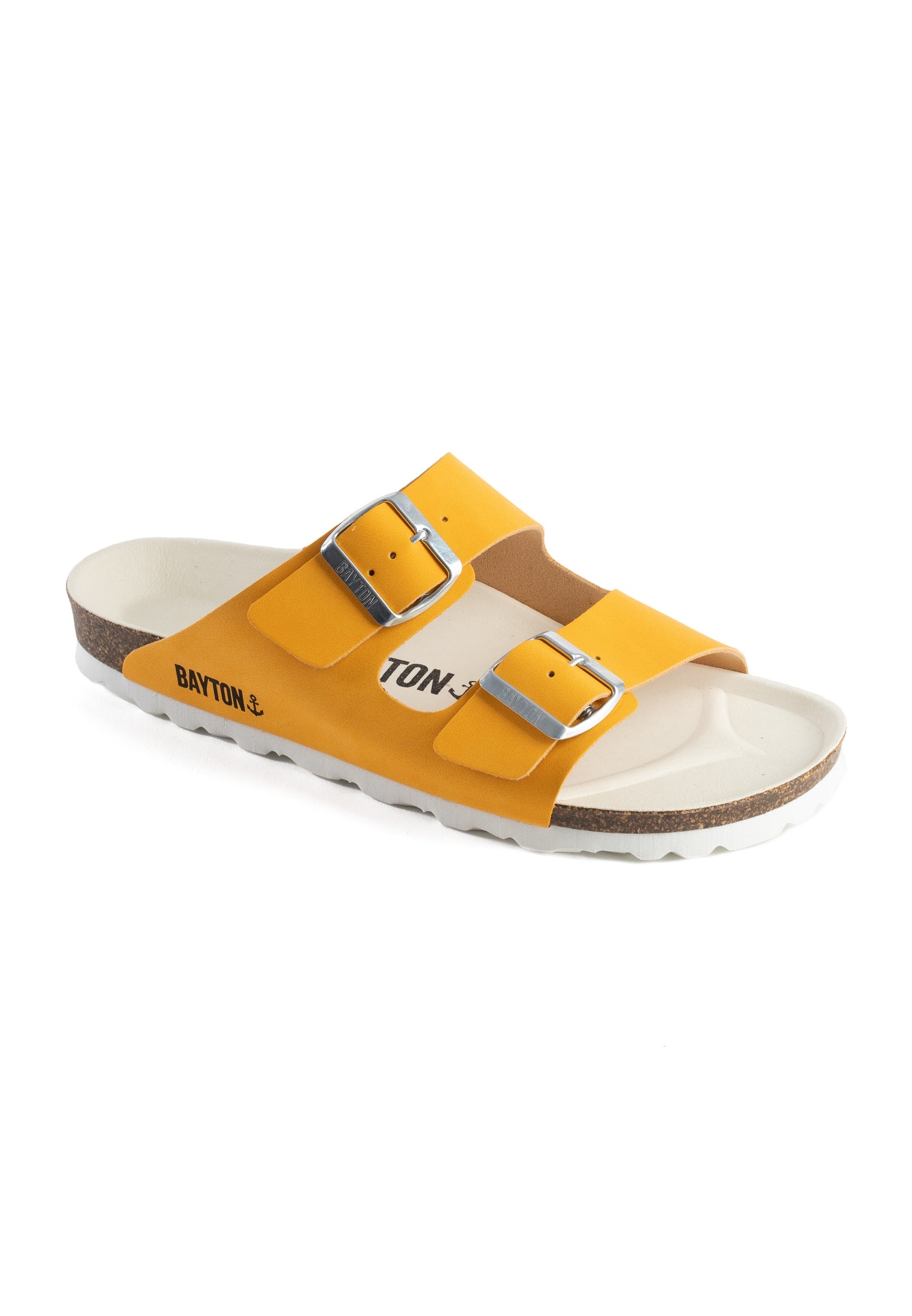 Atlas Yellow 2 Strap Sandals