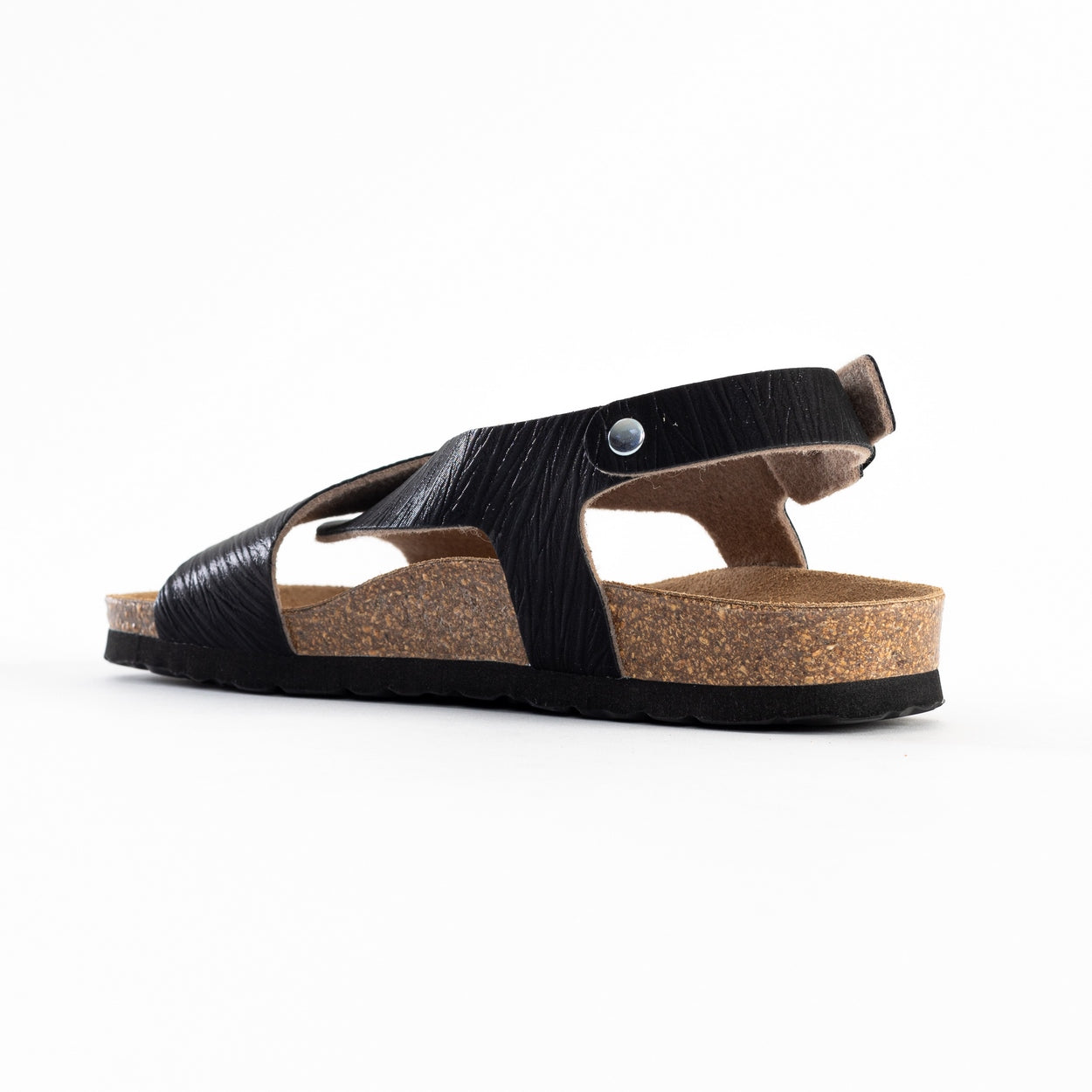 Rioja Black Multi-Strap Sandals